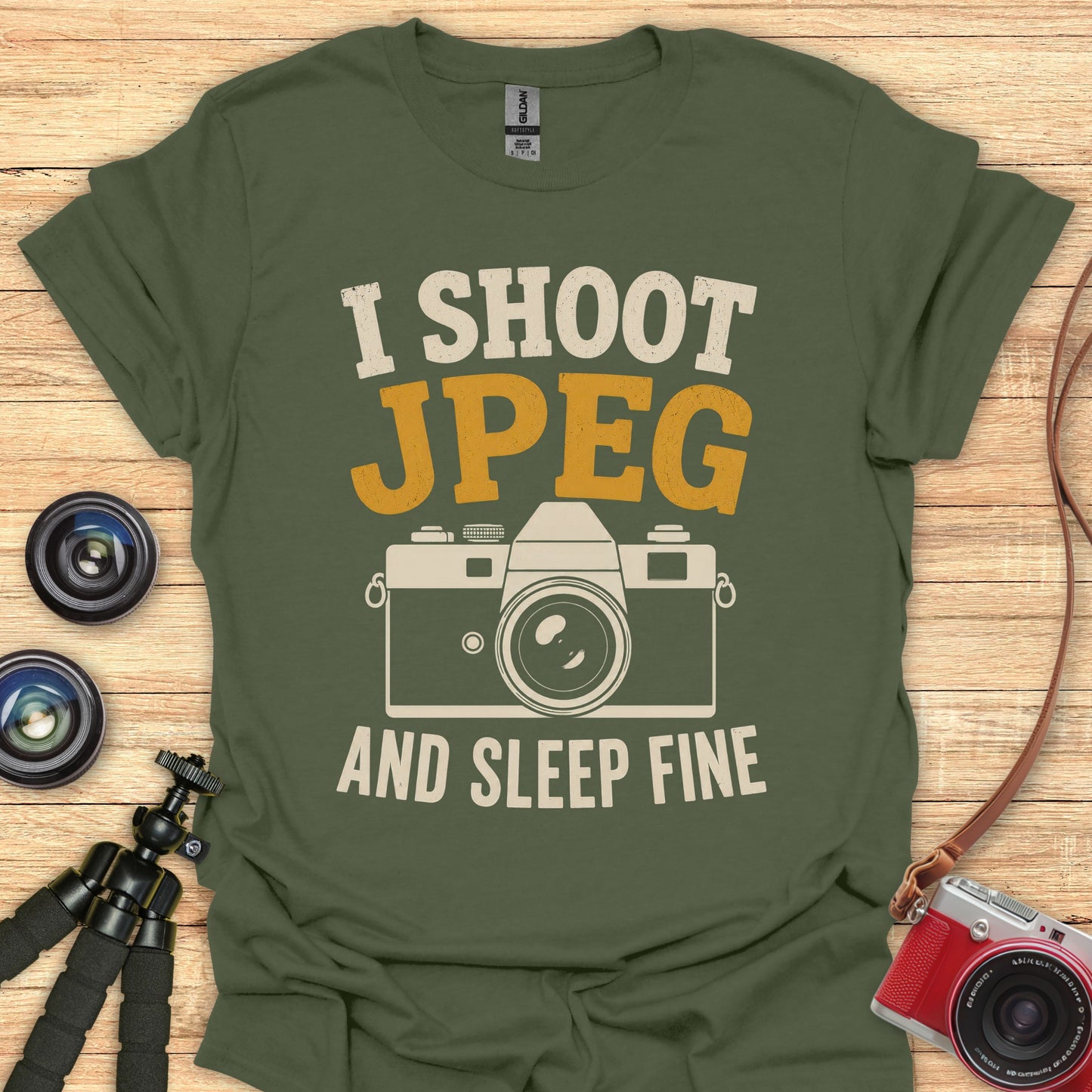I Shoot JPEG And…T-Shirt
