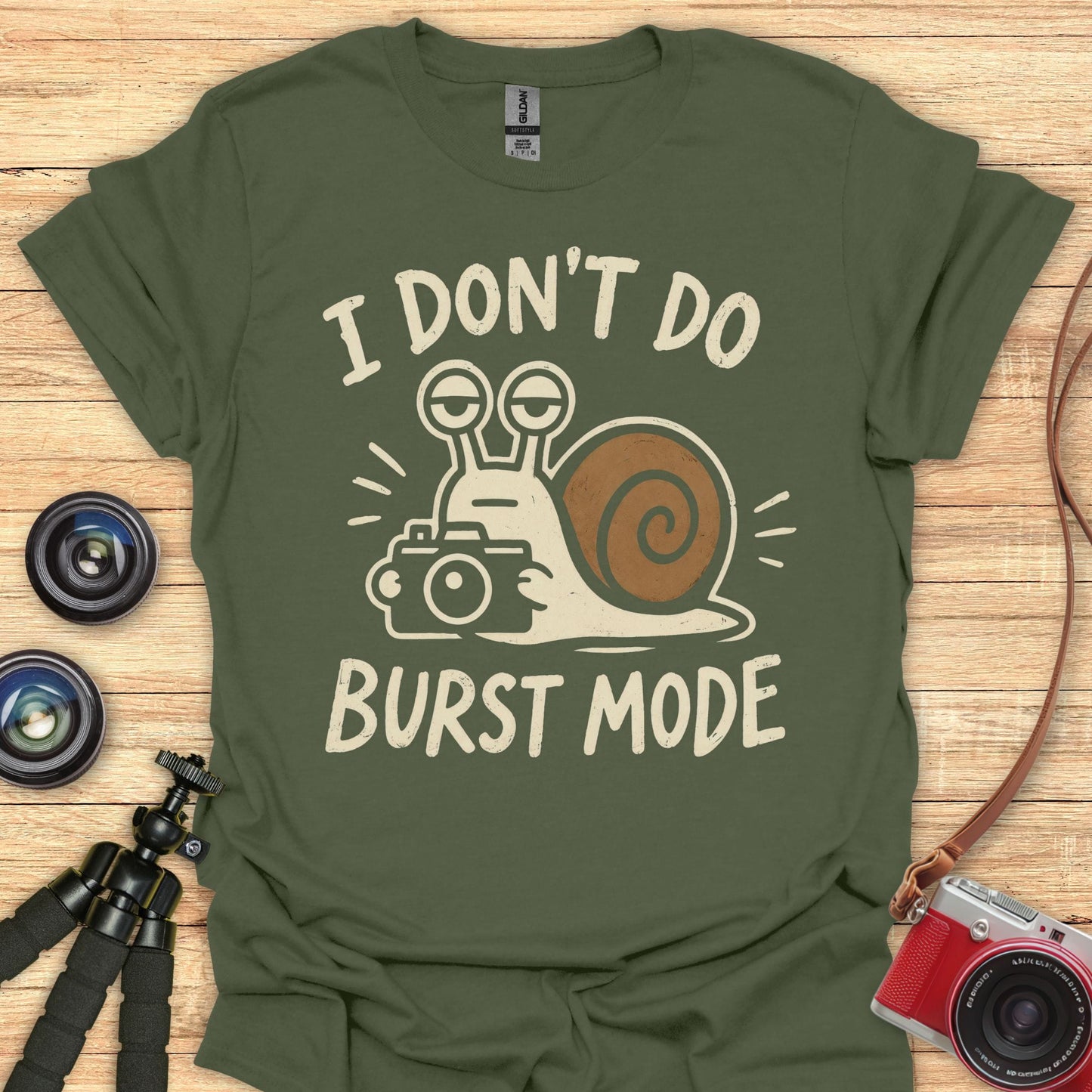 Burst Mode Snail T-Shirt