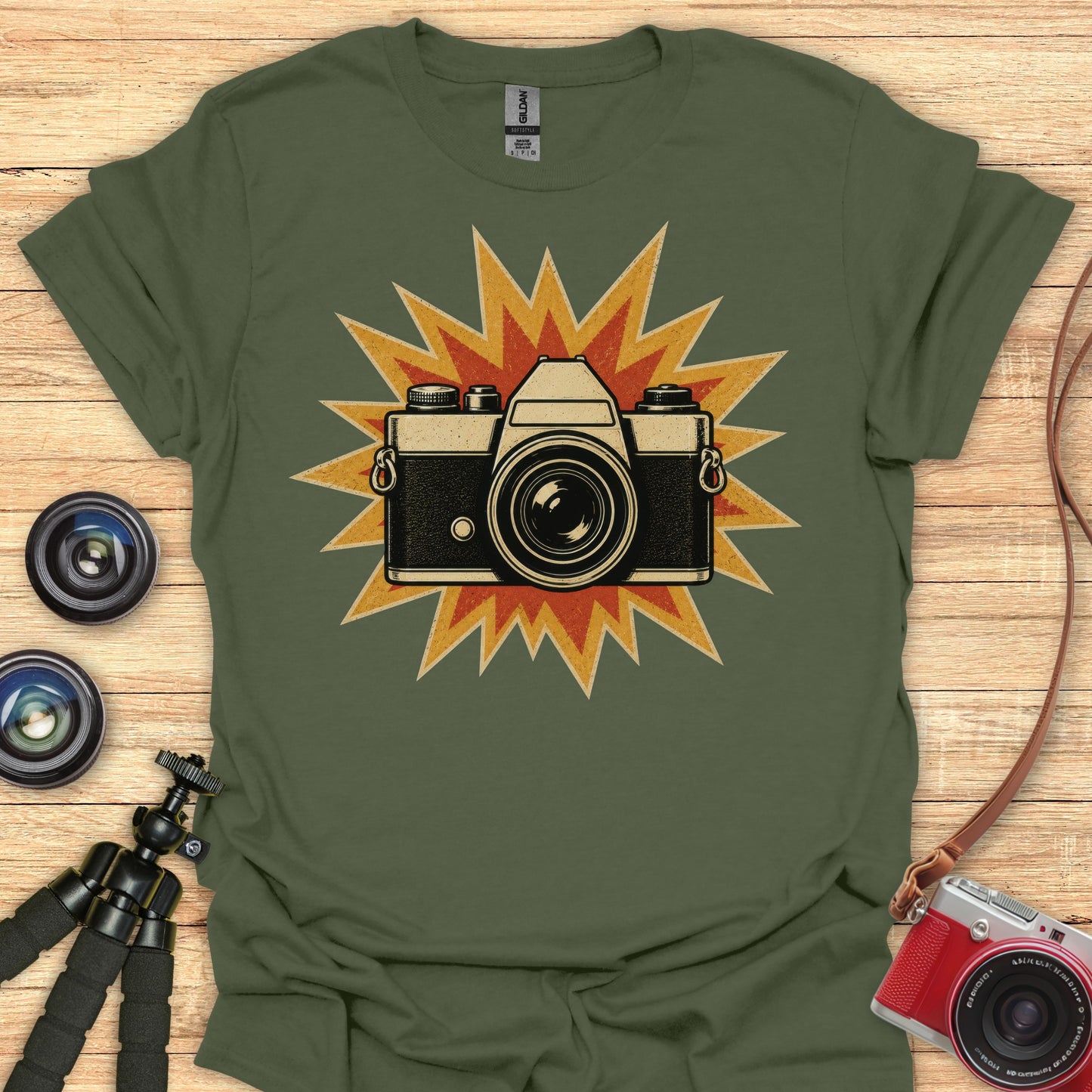 Camera Burst Mode T-Shirt