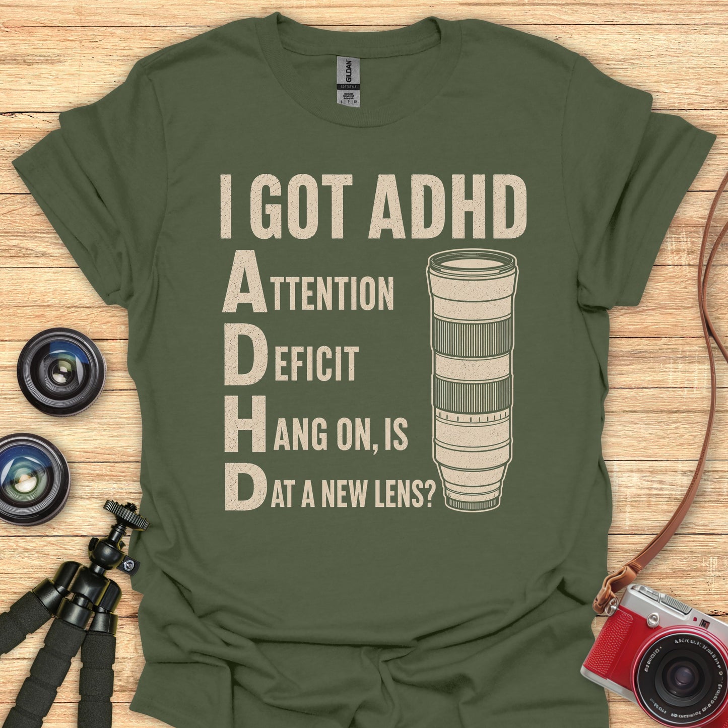 ADHD Photographer T-Shirt