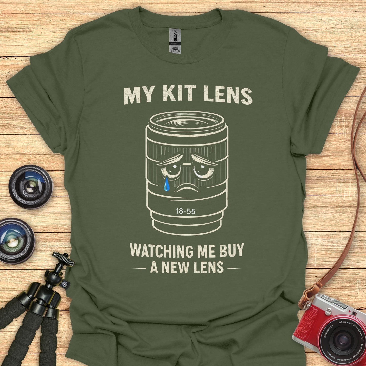 Sad Kit lens T-Shirt