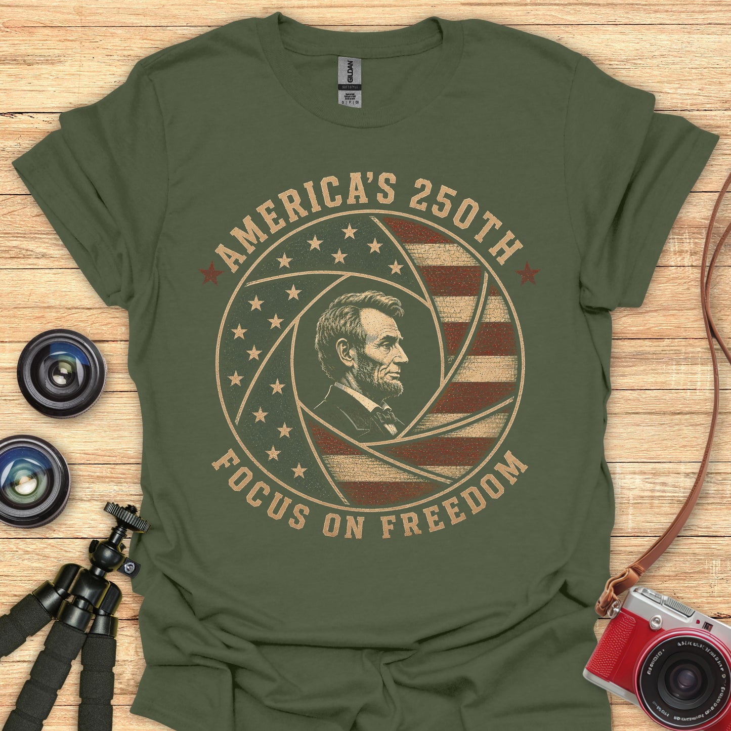 Lincoln Aperture 250th T-Shirt