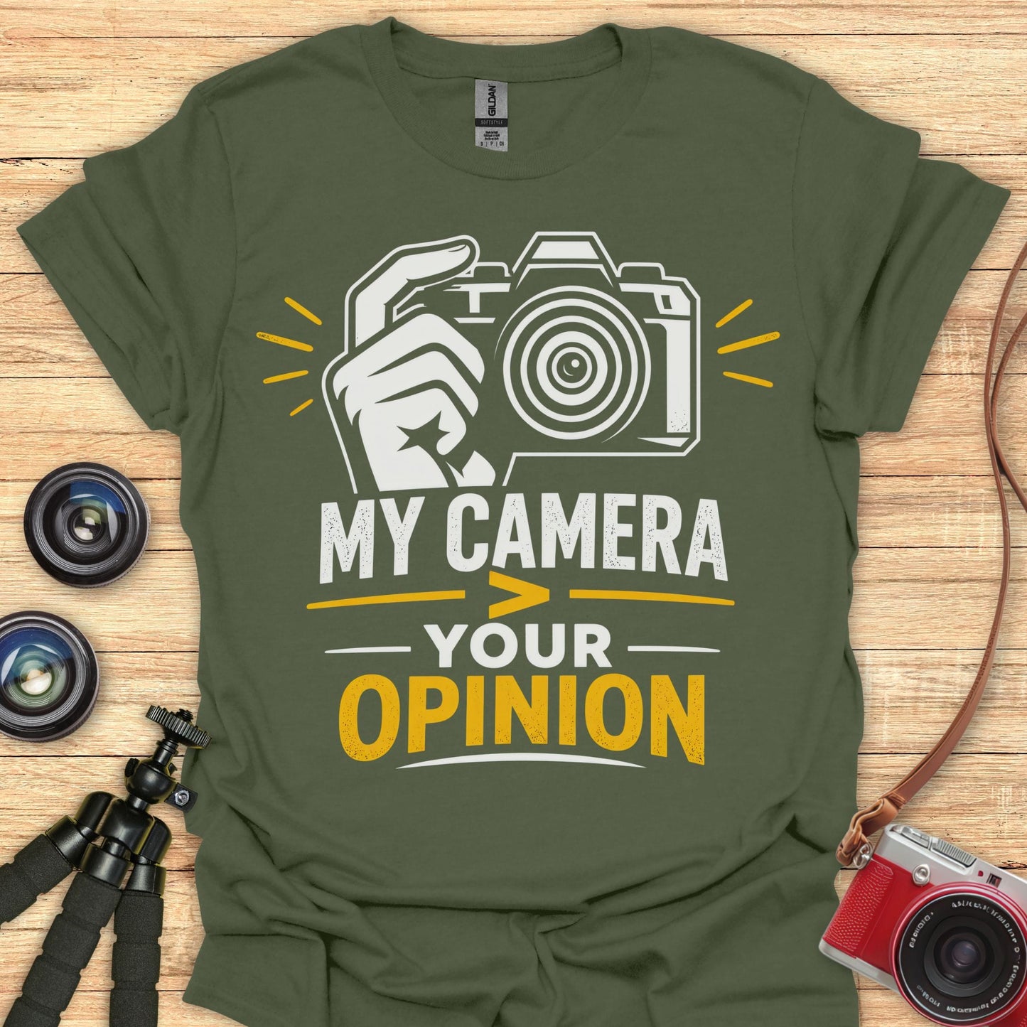 My Camera Your Opinion T-Shirt