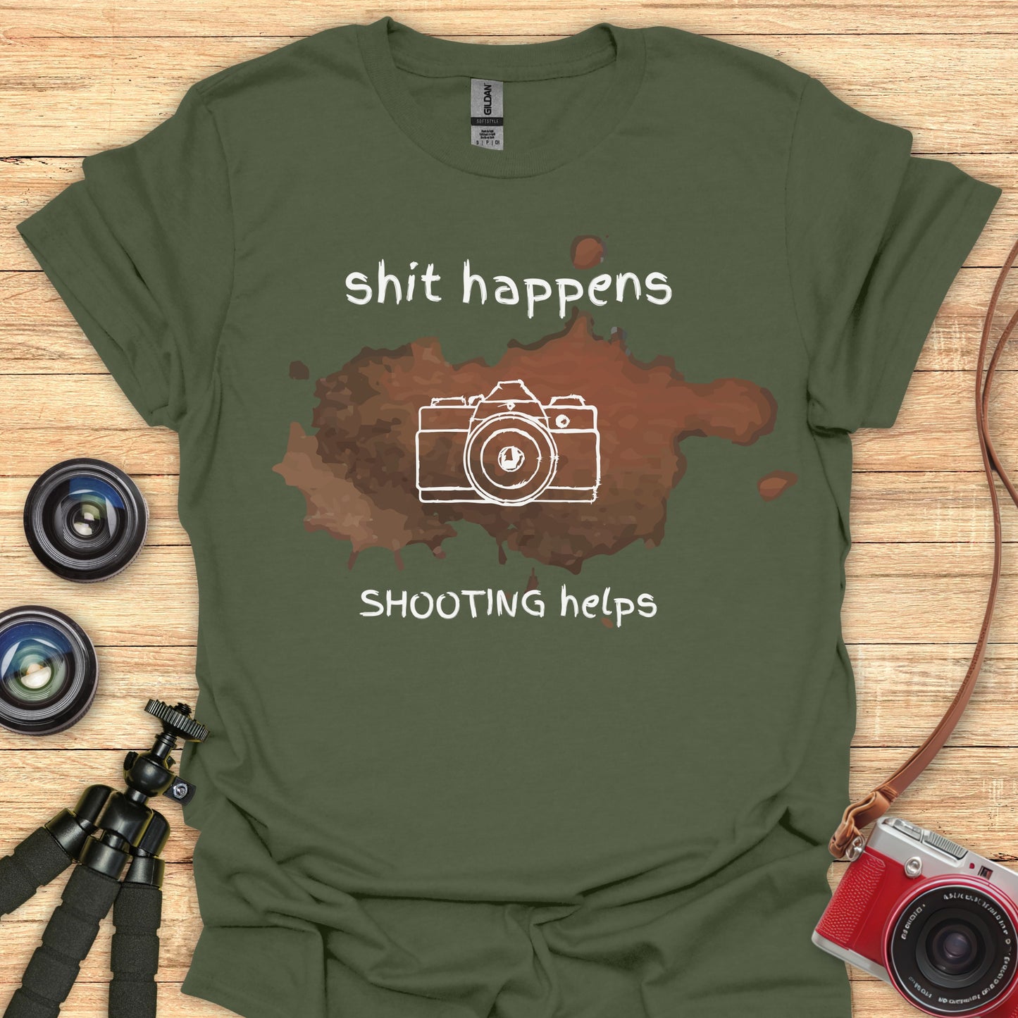 Shit Happens... Shooting Helps T-Shirt