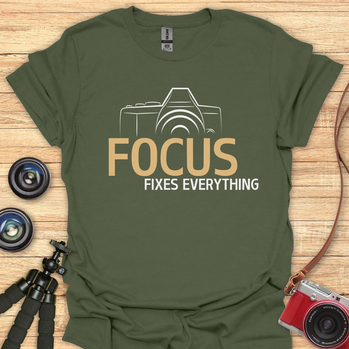 Focus Fixes Everything T-Shirt