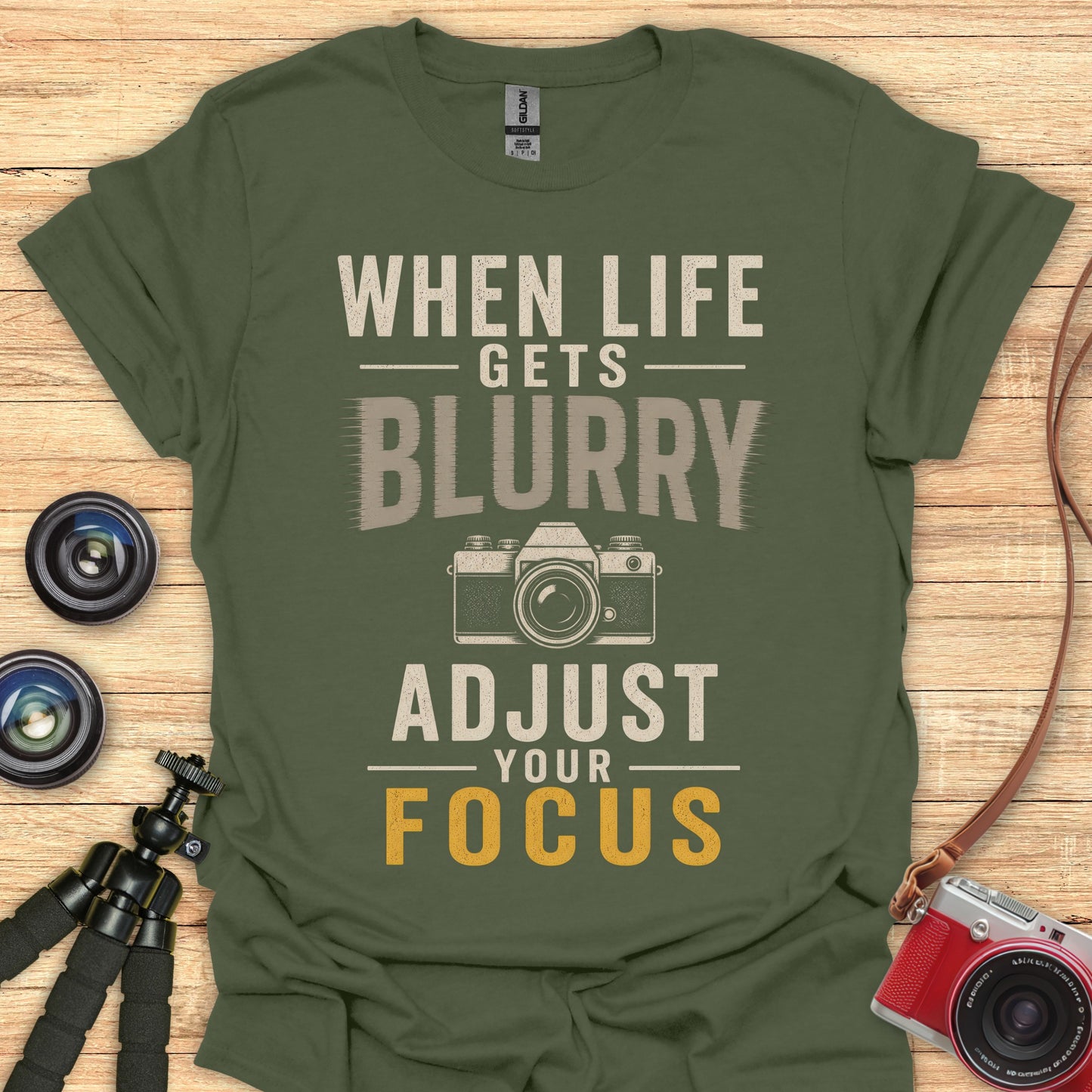 When Life Gets Blurry T-Shirt