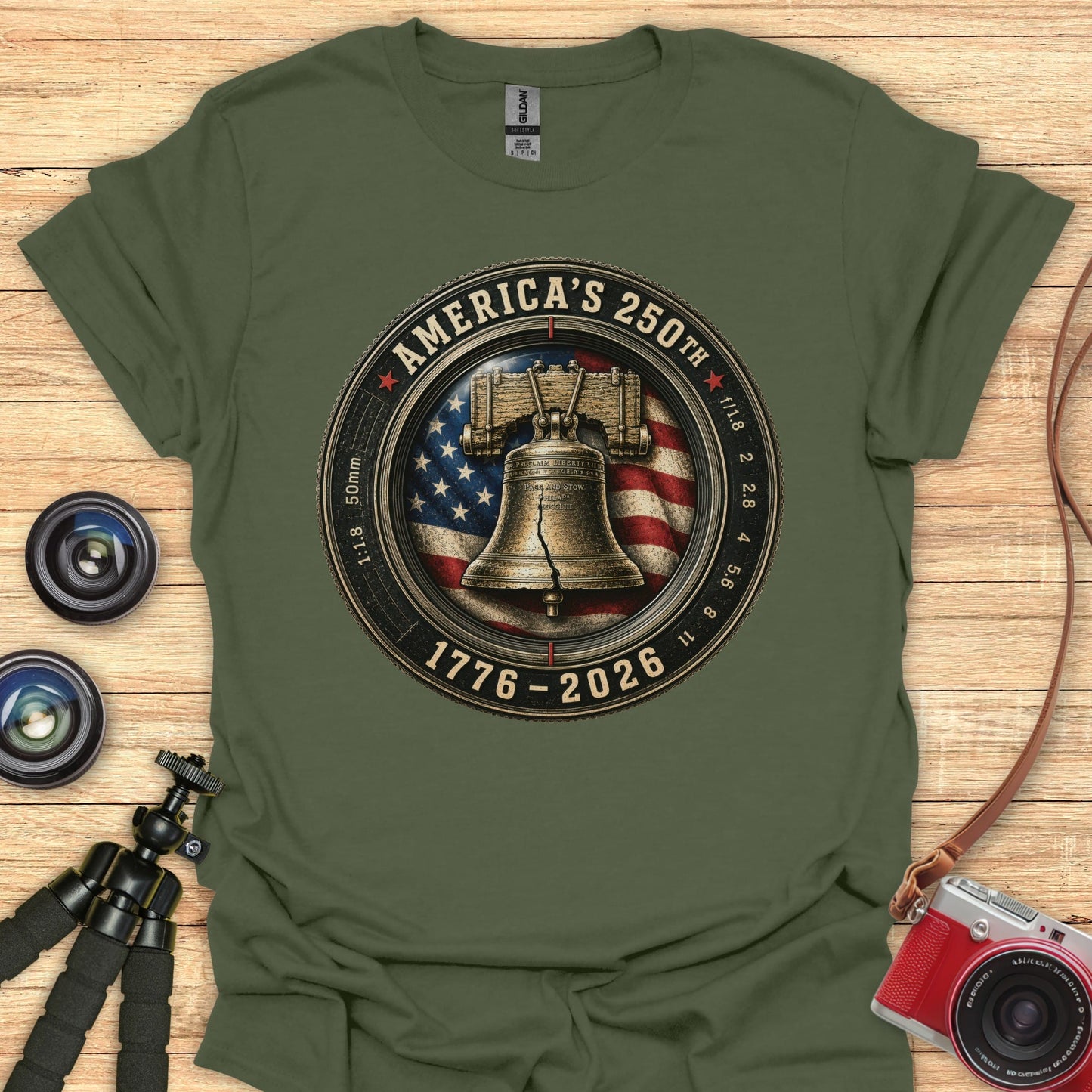 Liberty Bell Lens T-Shirt