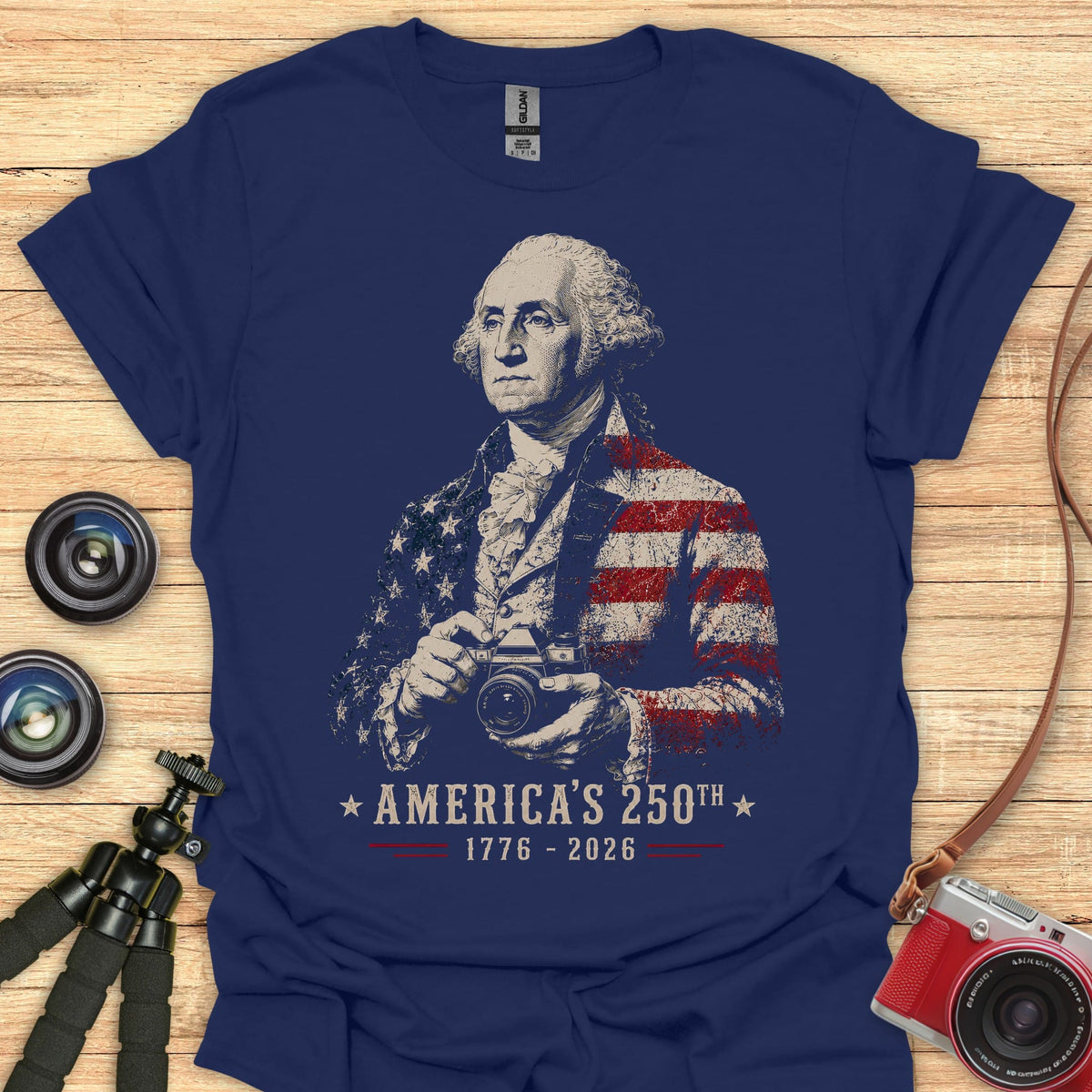 Washington Photog Double Exposure T-Shirt