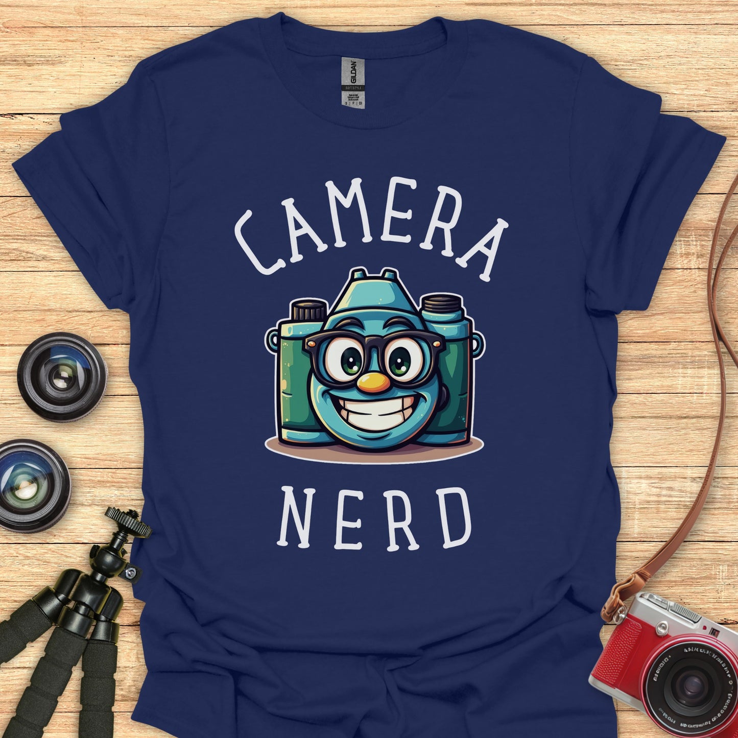 Camera Nerd T‑Shirt