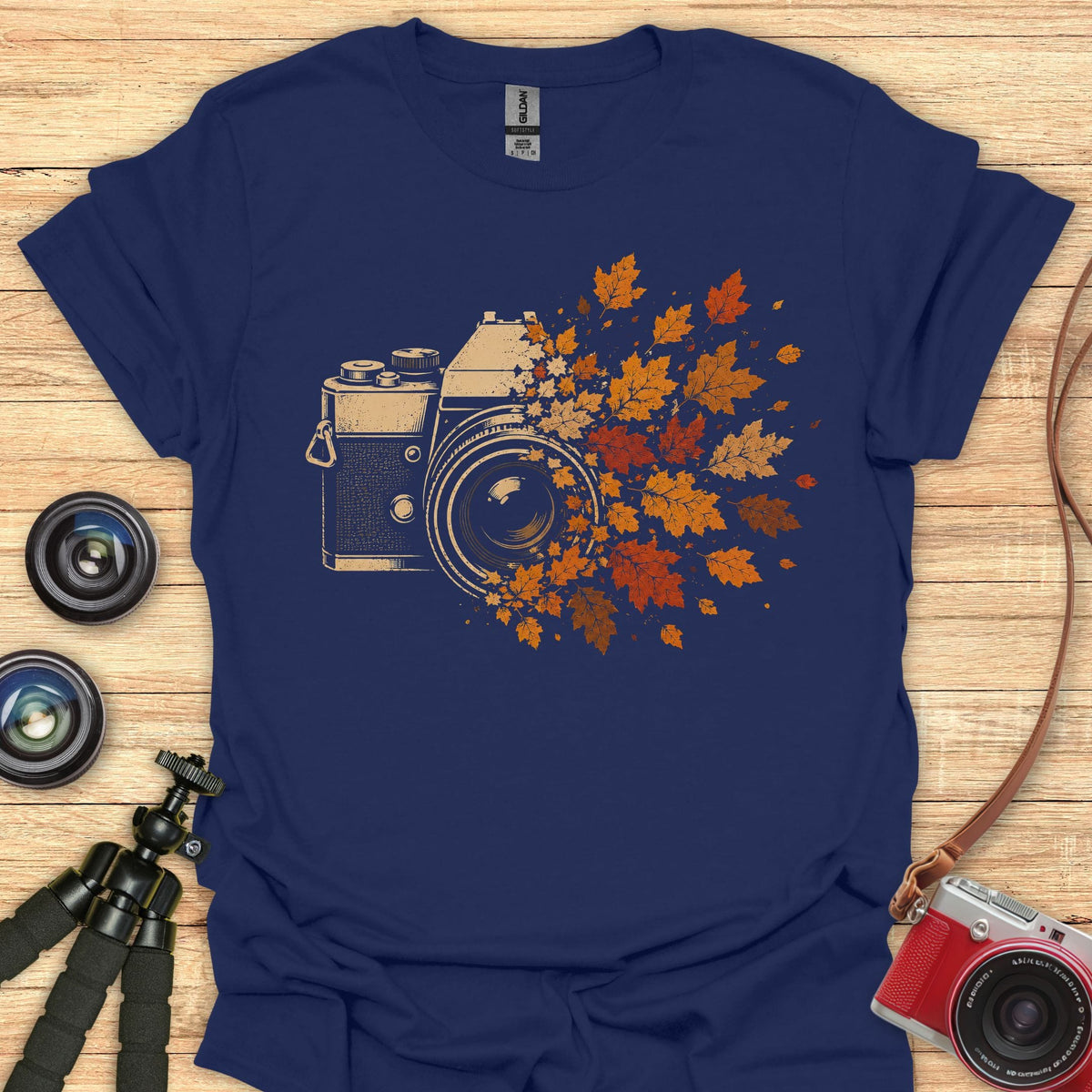 Fall Camera T-Shirt