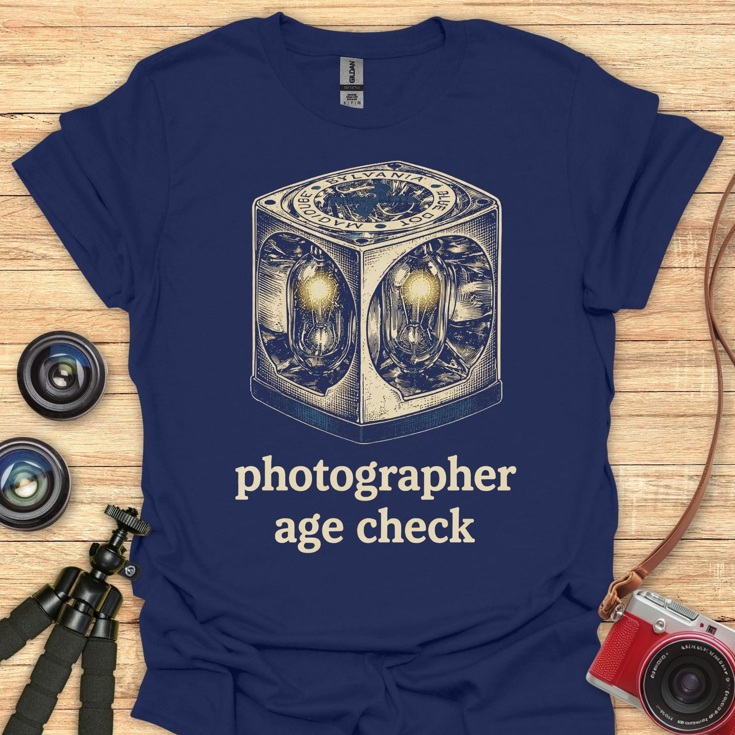 Photographer Age Check T-Shirt