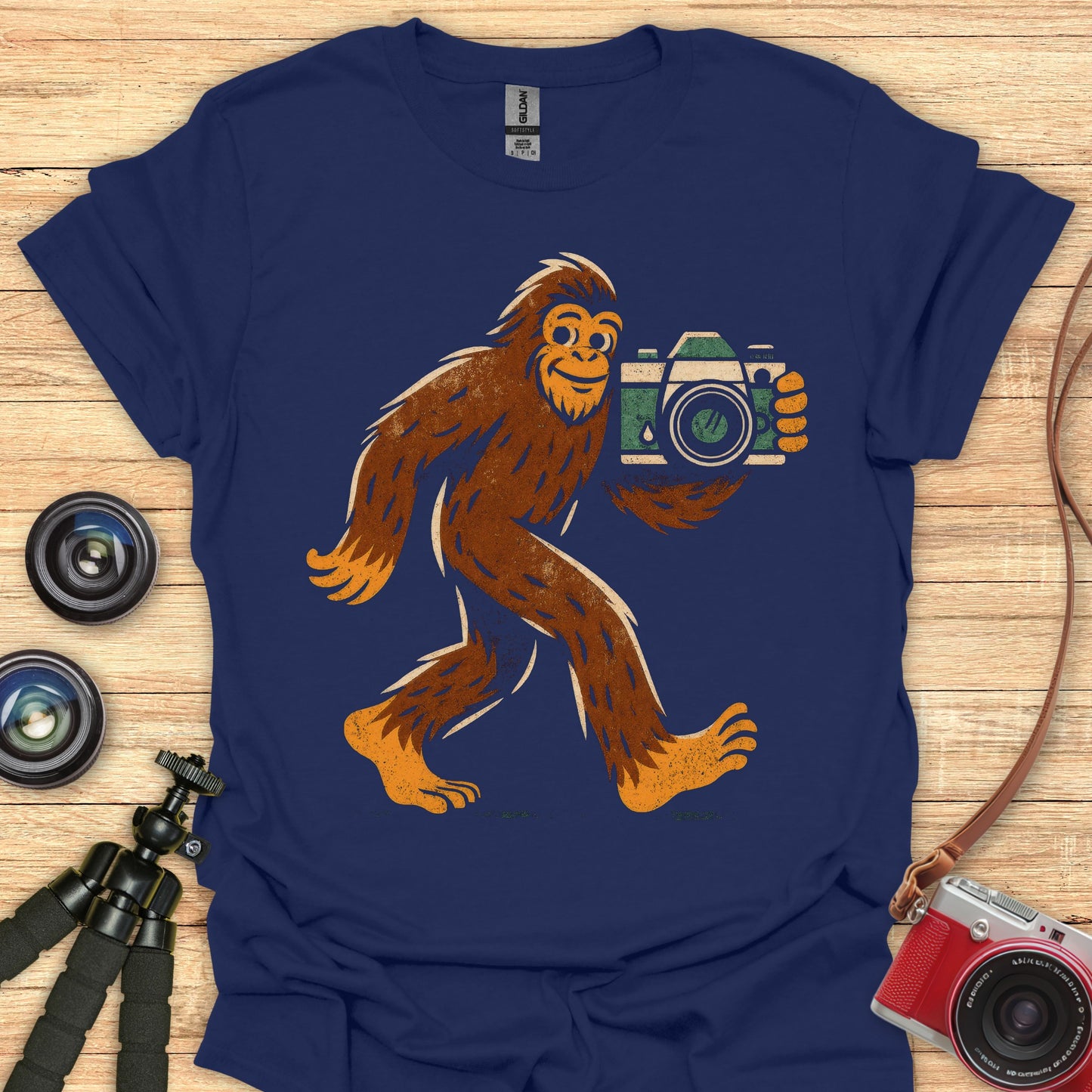 Bigfoot Photographer T-Shirt