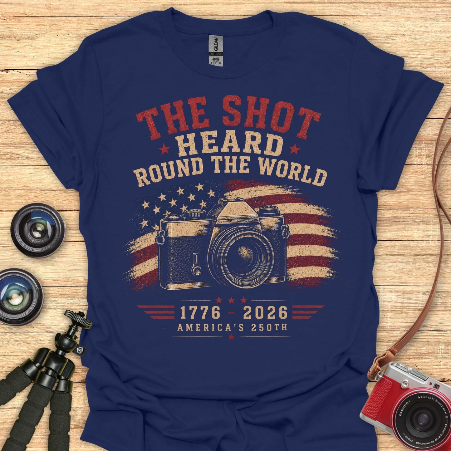 Shot Heard Round The World T-Shirt