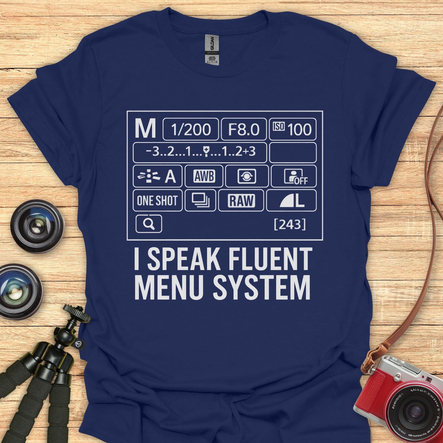 Fluent In Menu System T-Shirt