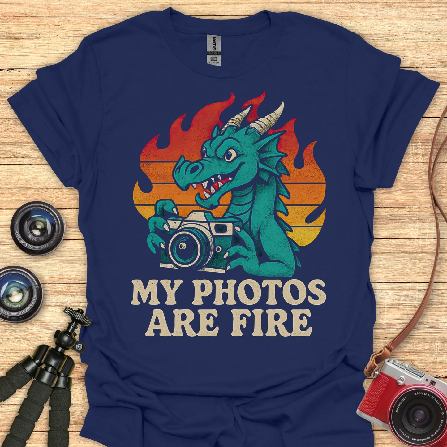 Dragon Photographer T-Shirt