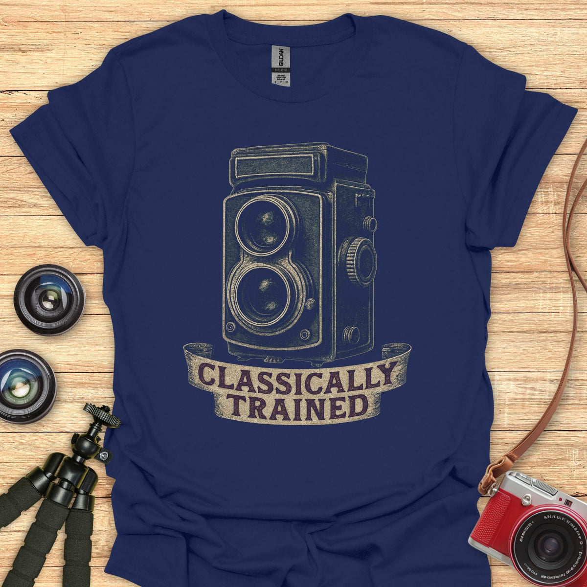 Classically Trained Twin Lens T-Shirt