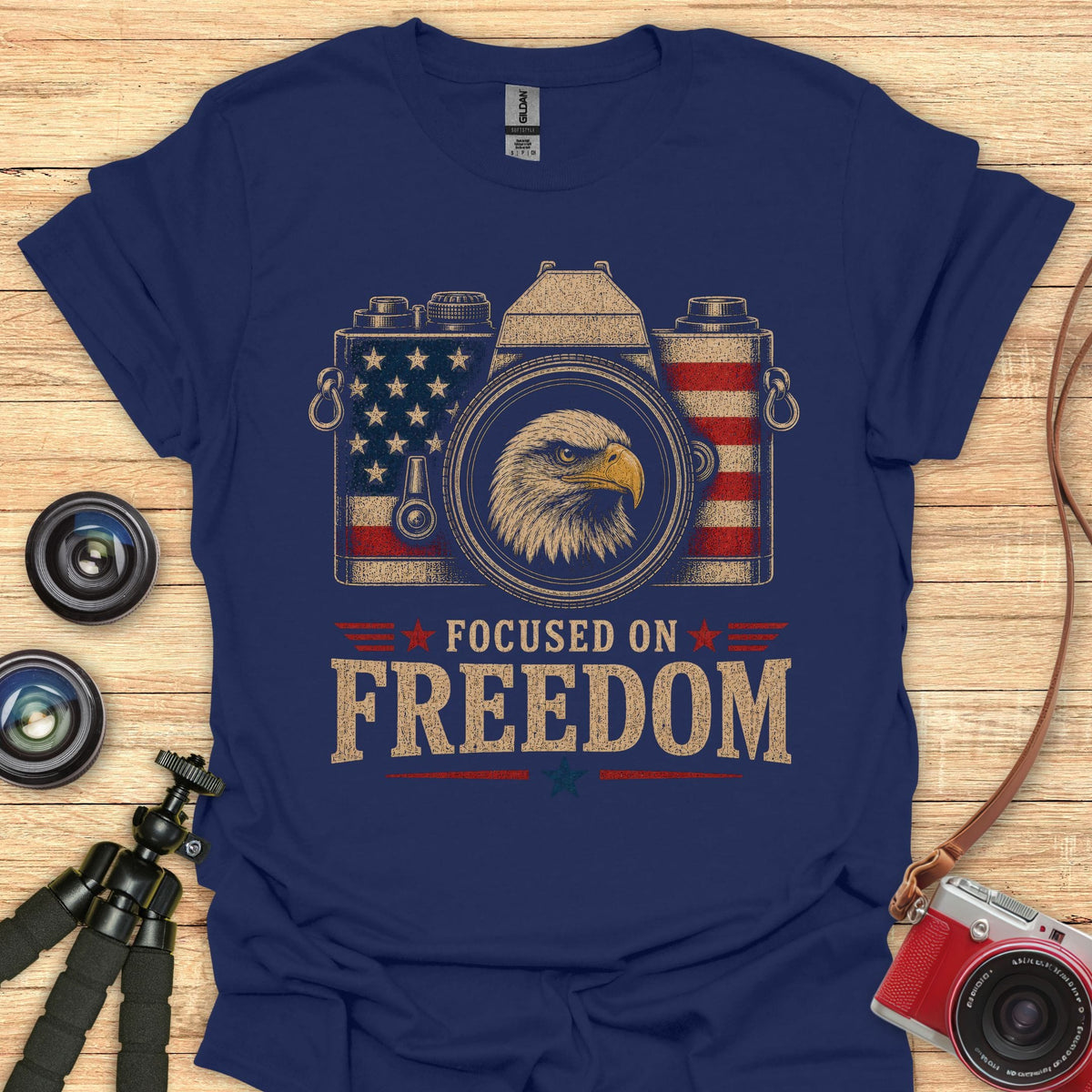 Focused On Freedom Eagle T-Shirt