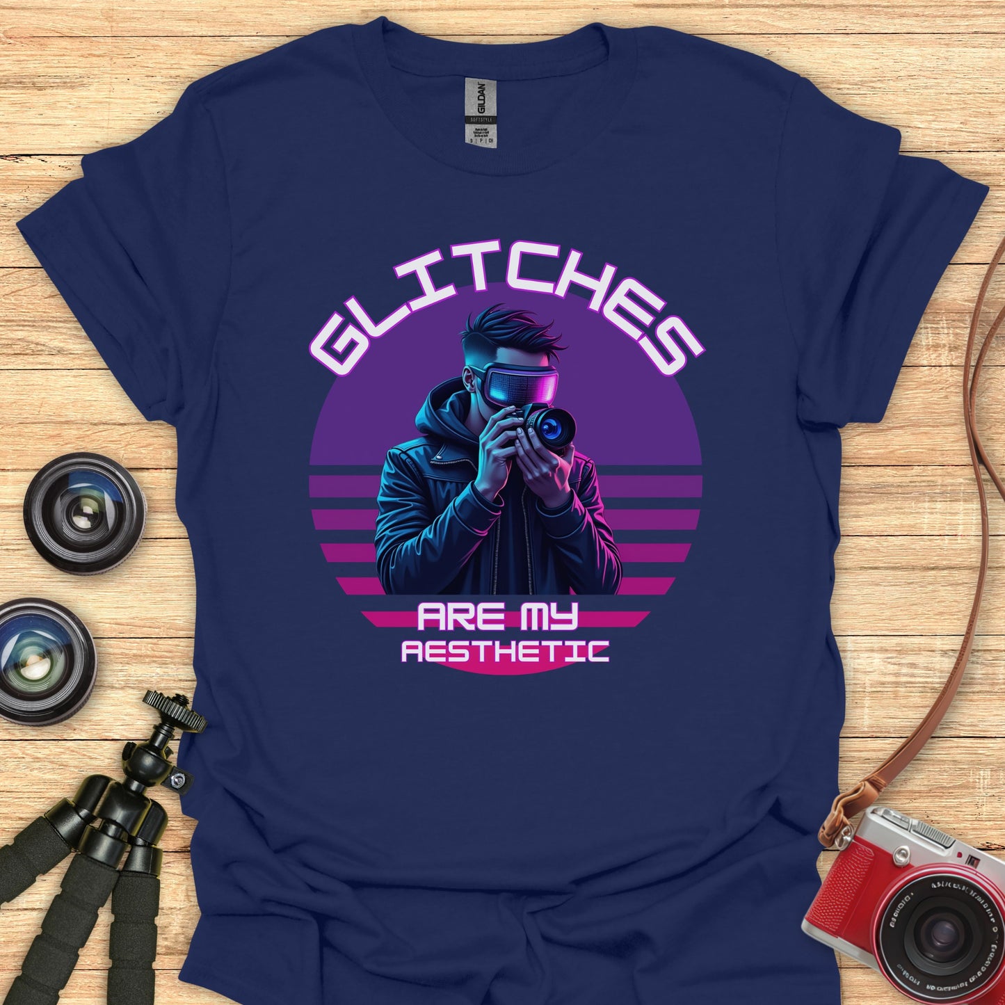 Glitchy Frame Grabber T-Shirt