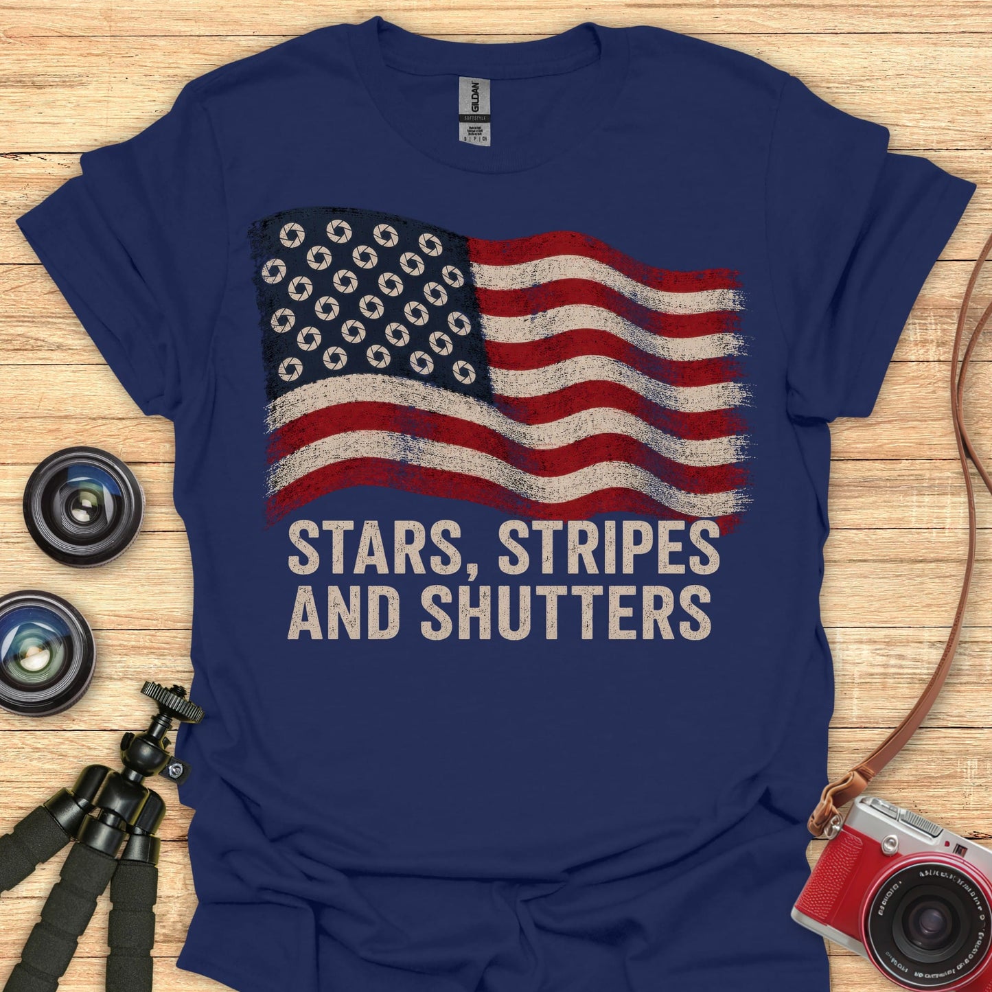 Stars Stripes & Shutters T-Shirt