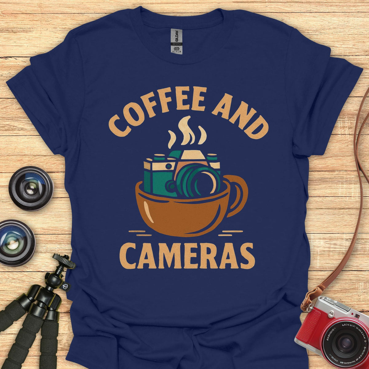 Coffee And Cameras T-Shirt