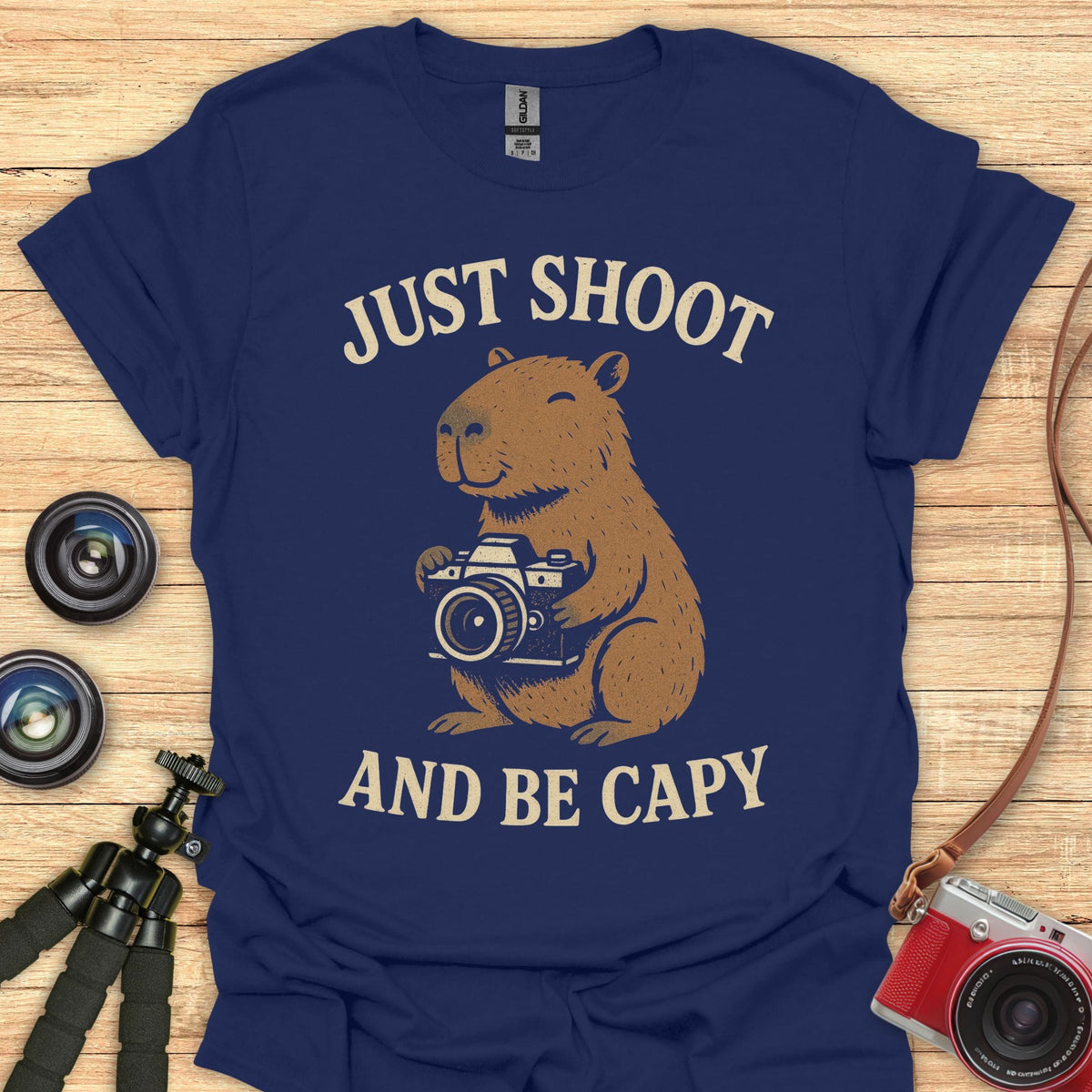 Shoot And Be Capy T-Shirt