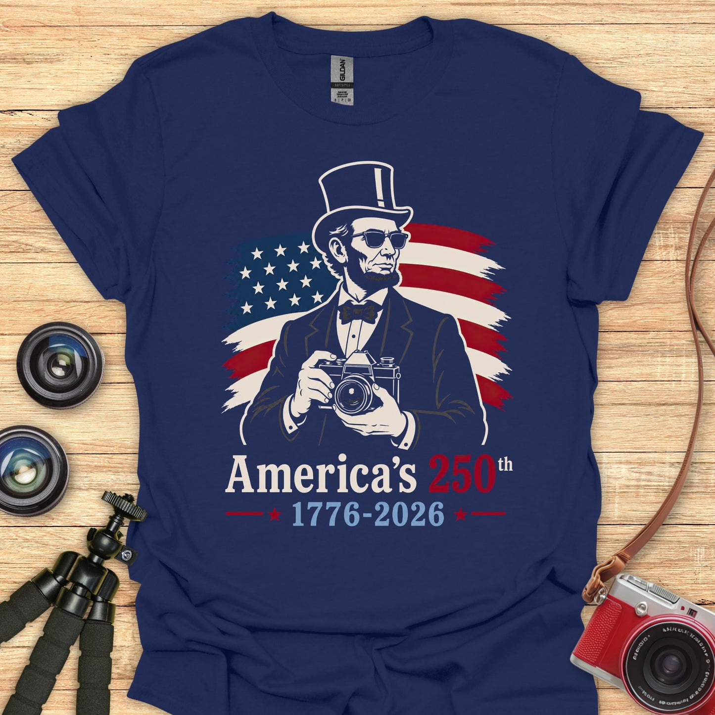 Lincoln 250th Photog T-Shirt