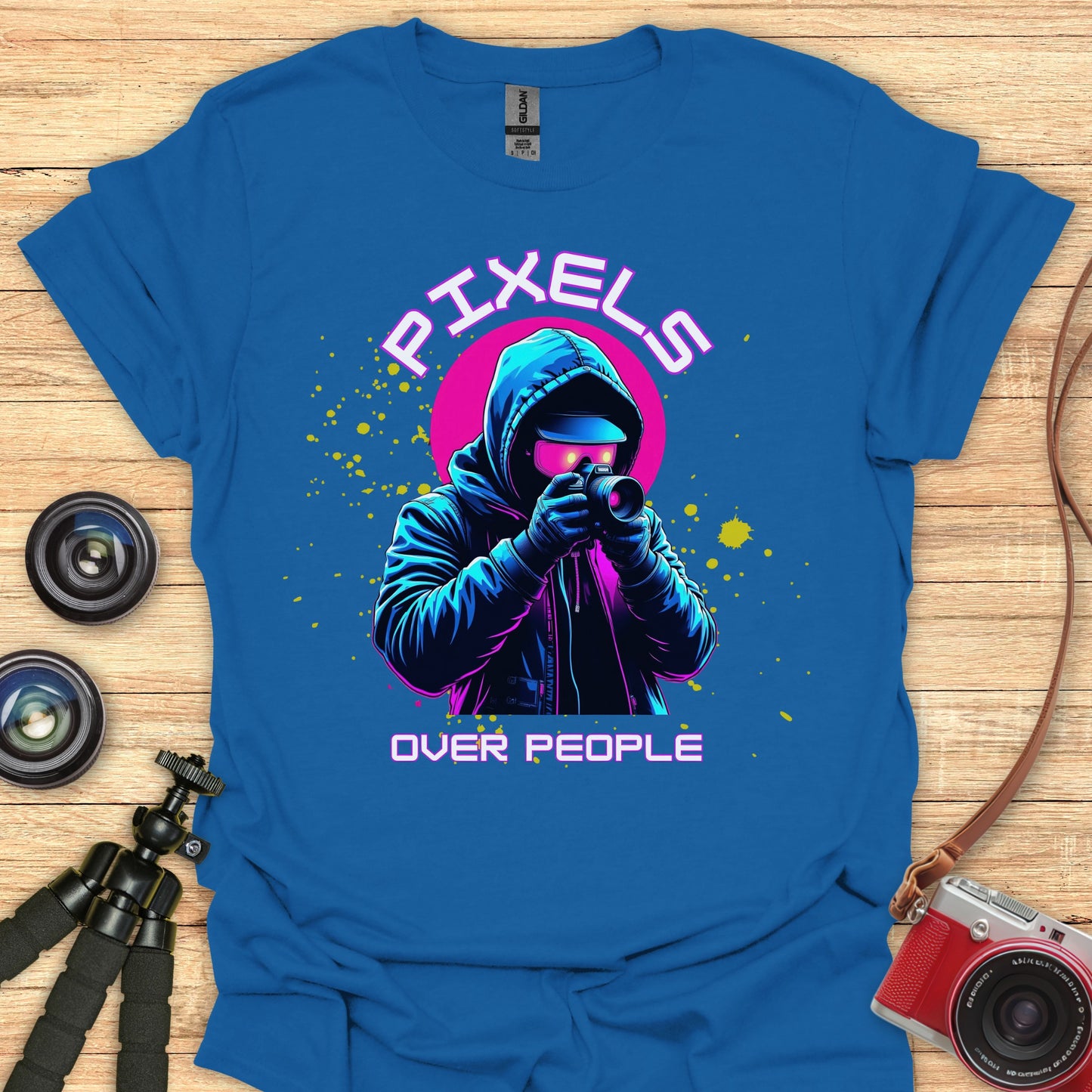 Pixels Over People T-Shirt