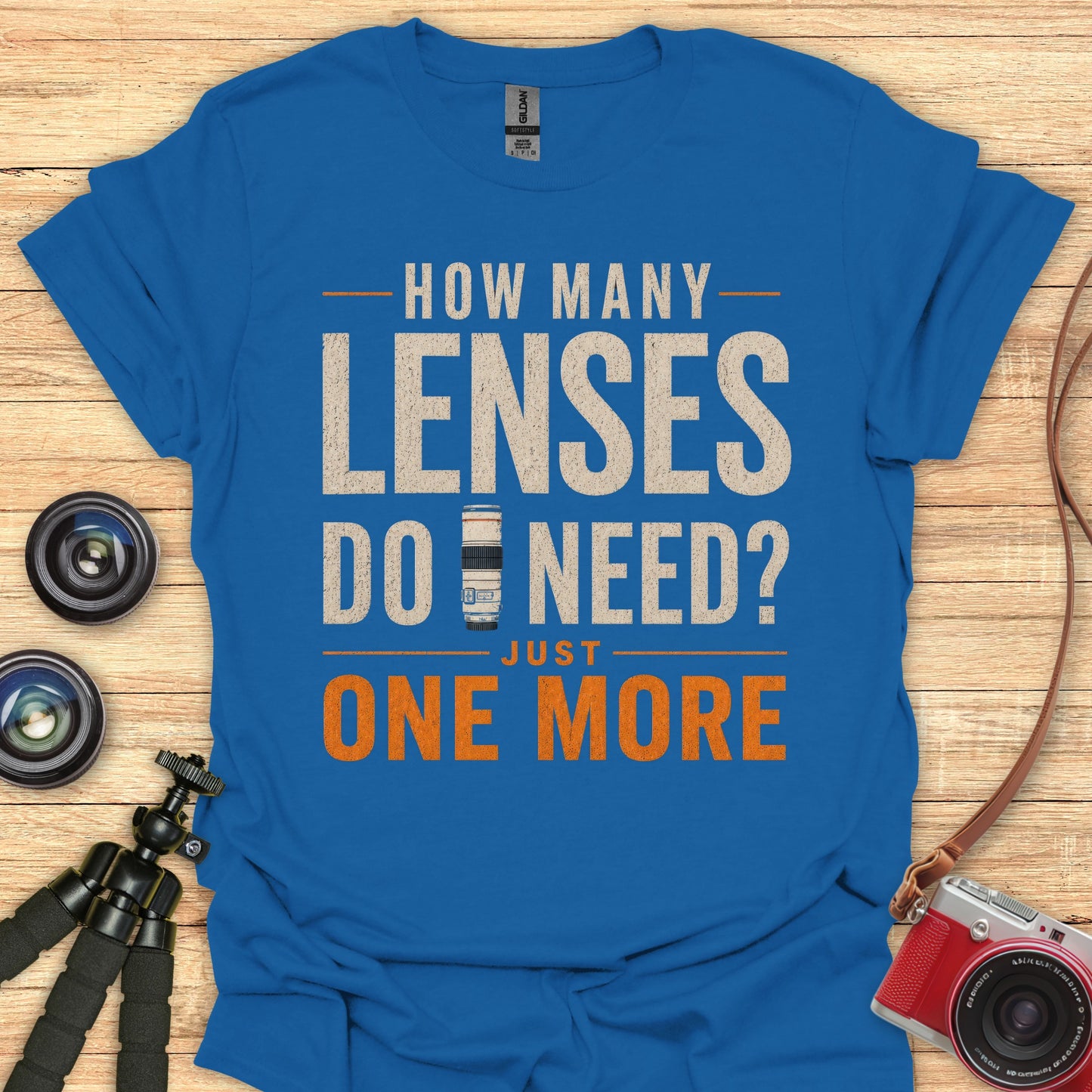 How Many Lenses? T-Shirt