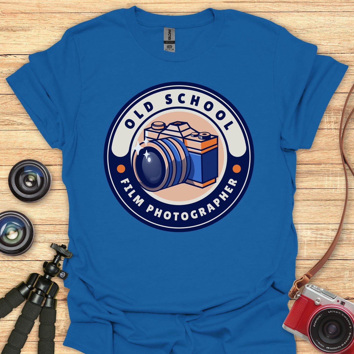 Old School Film Photog T-Shirt