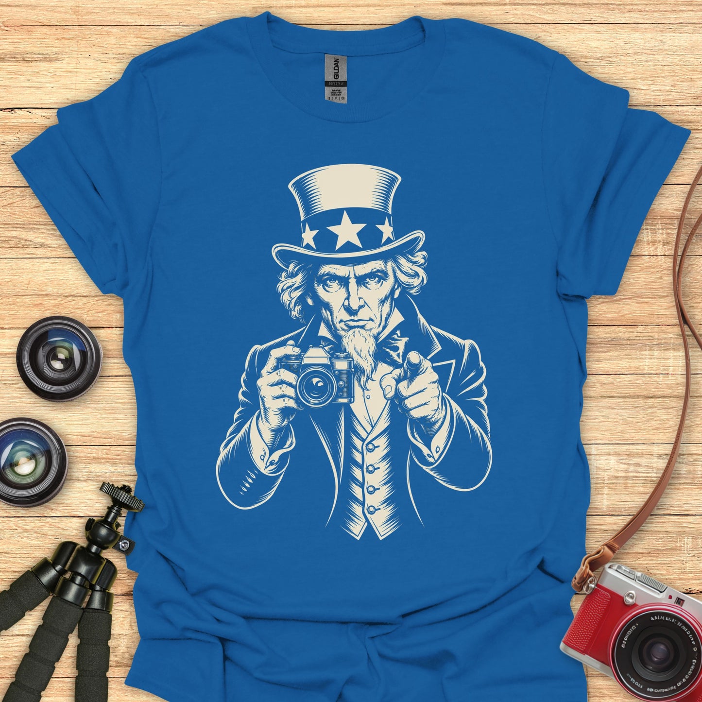 Uncle Sam Shoots T-Shirt