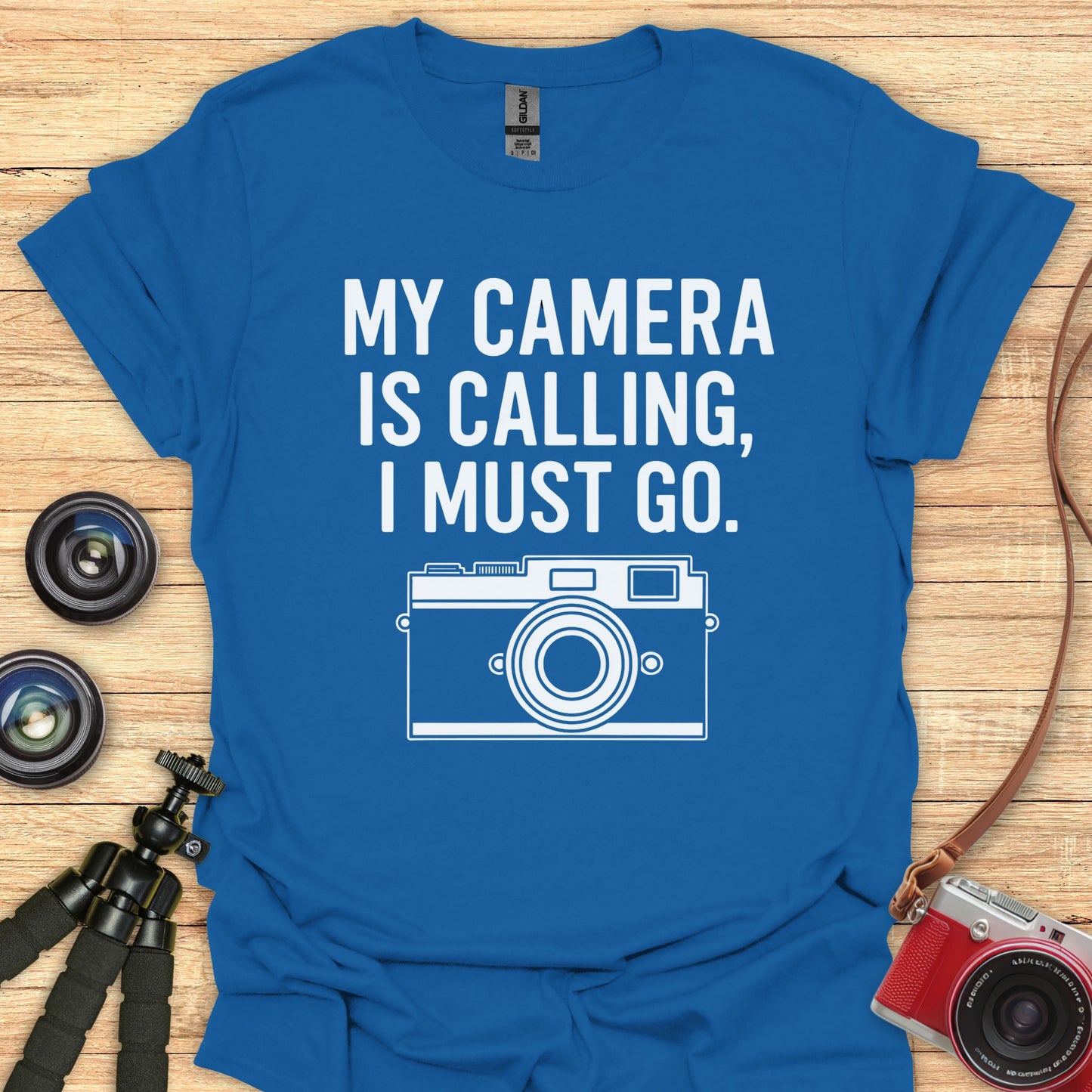 Camera Calling T-Shirt