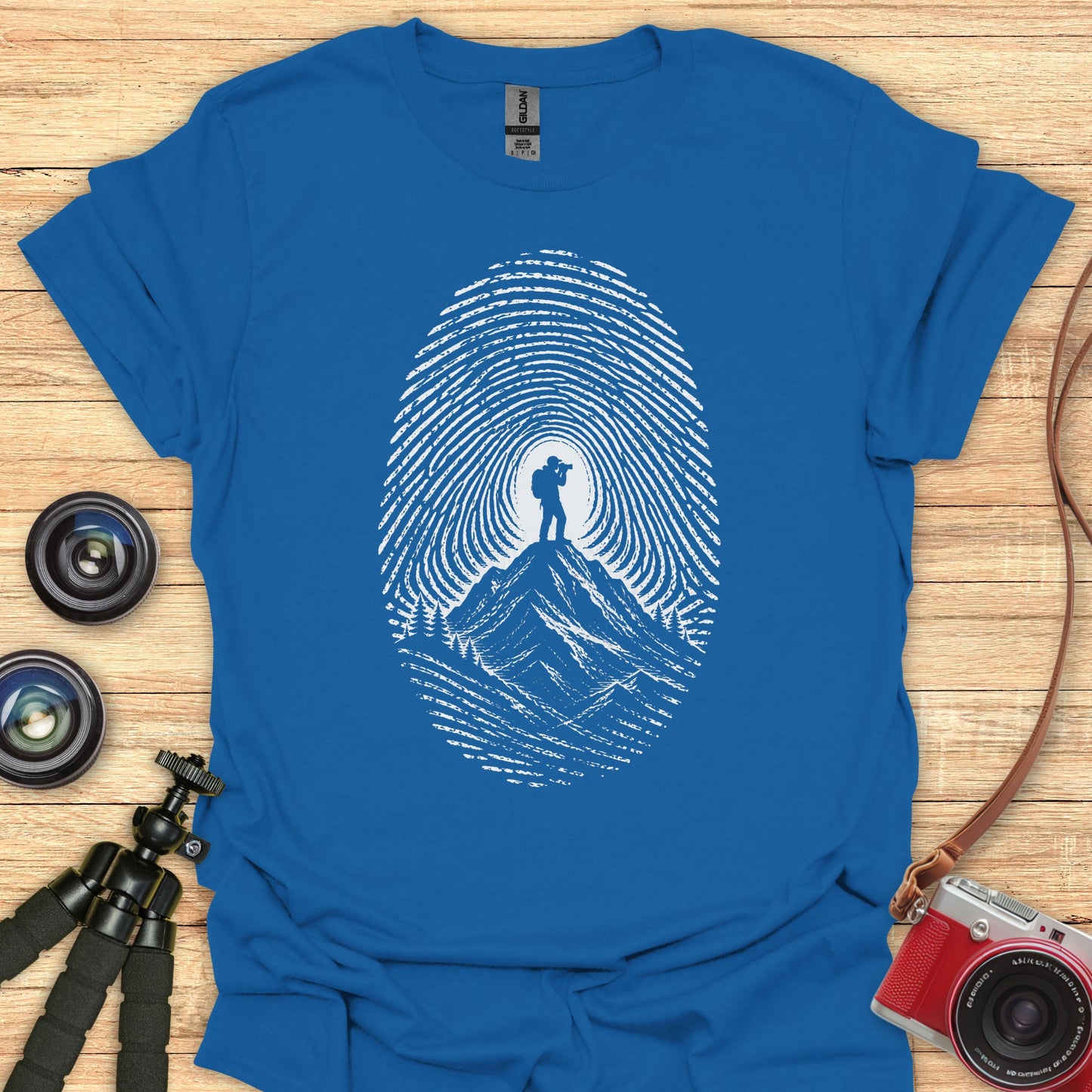 Fingerprint Photog T-Shirt