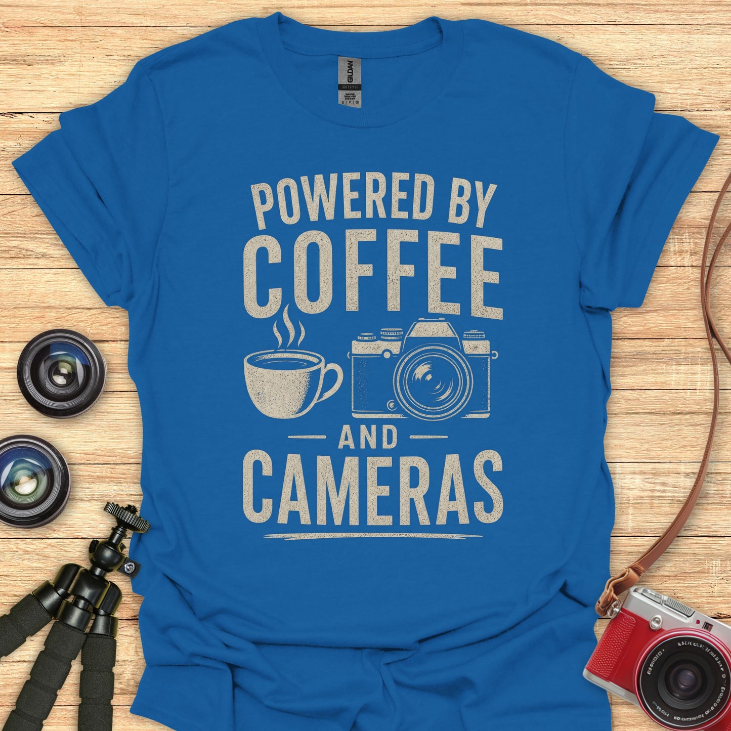 Coffee & Camera Power T-Shirt