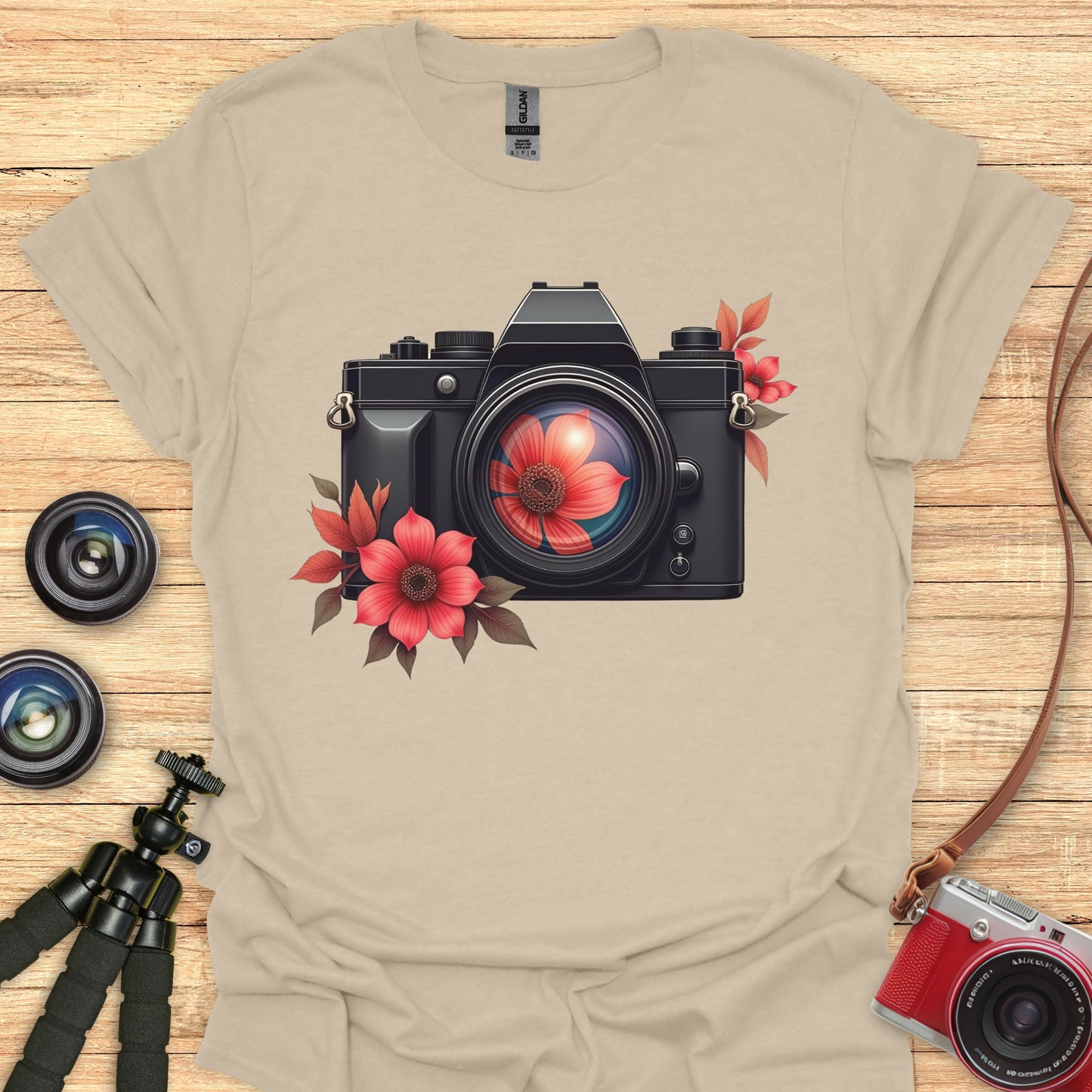 Flower Focused T-Shirt