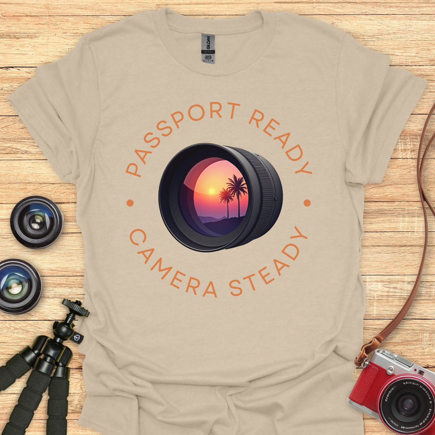 Passport Ready Camera Steady T-Shirt