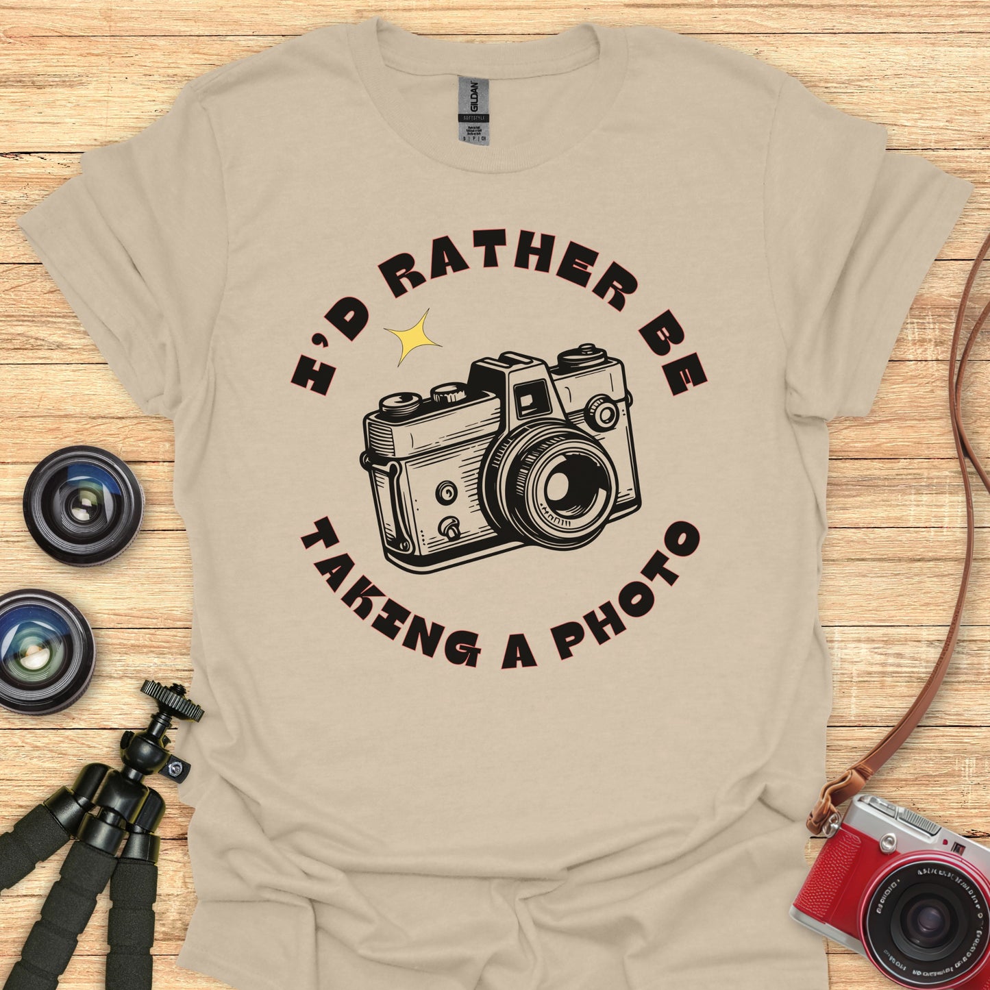 I'd Rather Be Taking a Photo T-Shirt