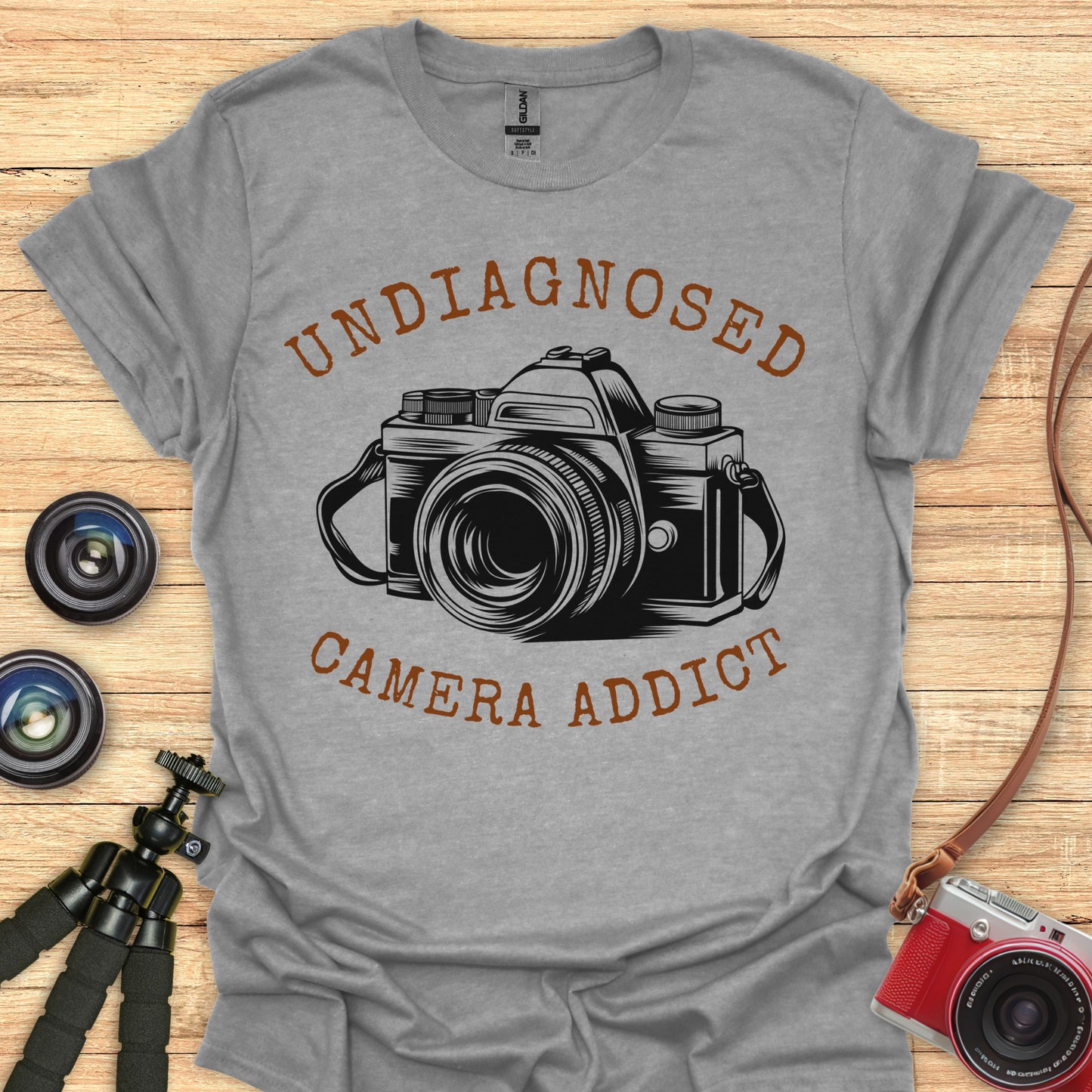 Undiagnosed Camera Addict T-Shirt