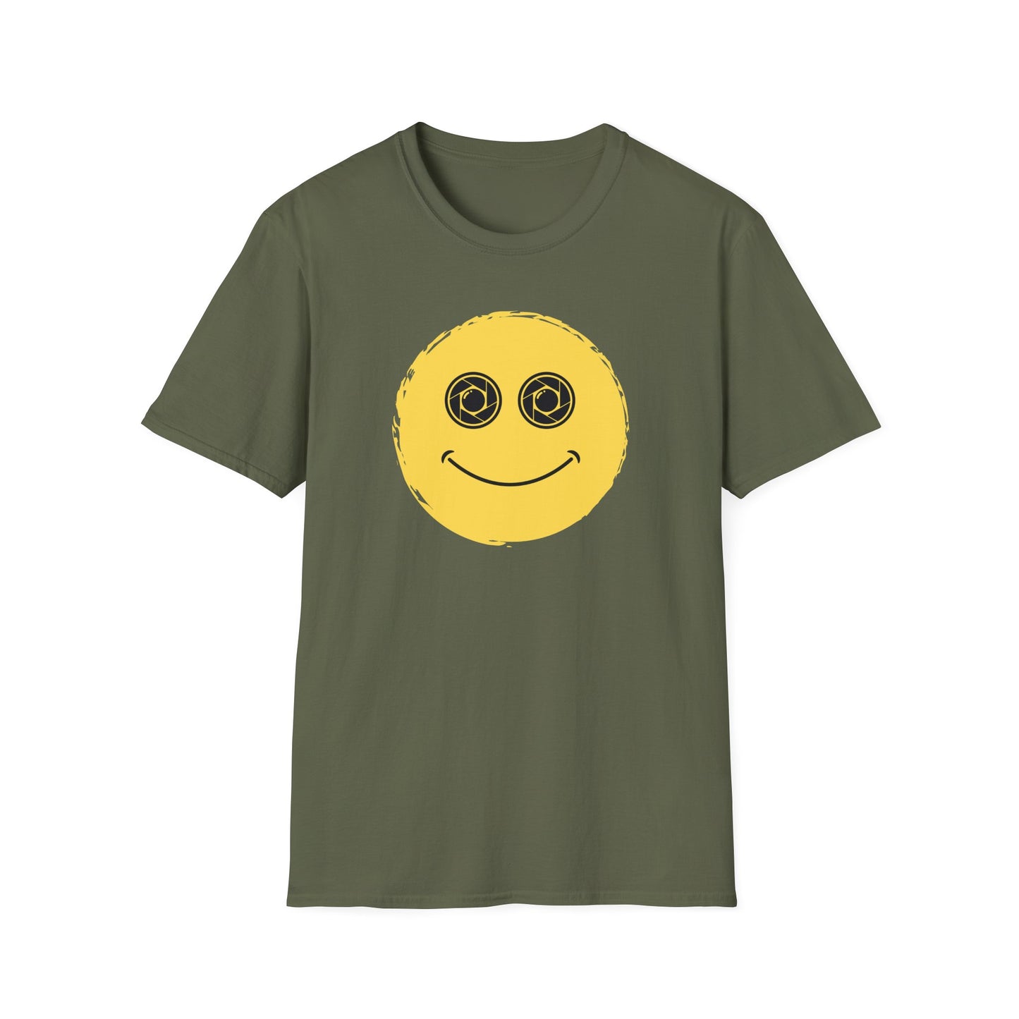 Aperture Eyes Smiley Face T-Shirt