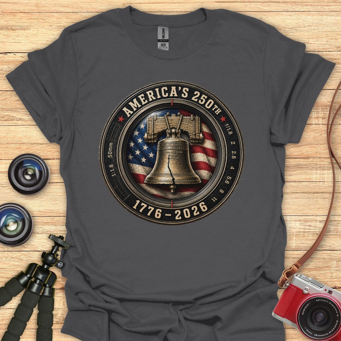 Liberty Bell Lens T-Shirt