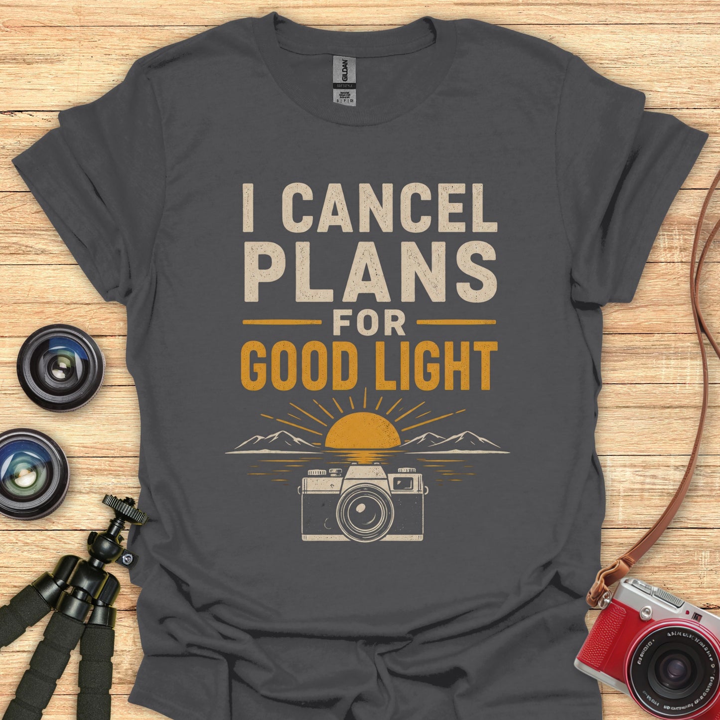 I Cancel Plans T-Shirt