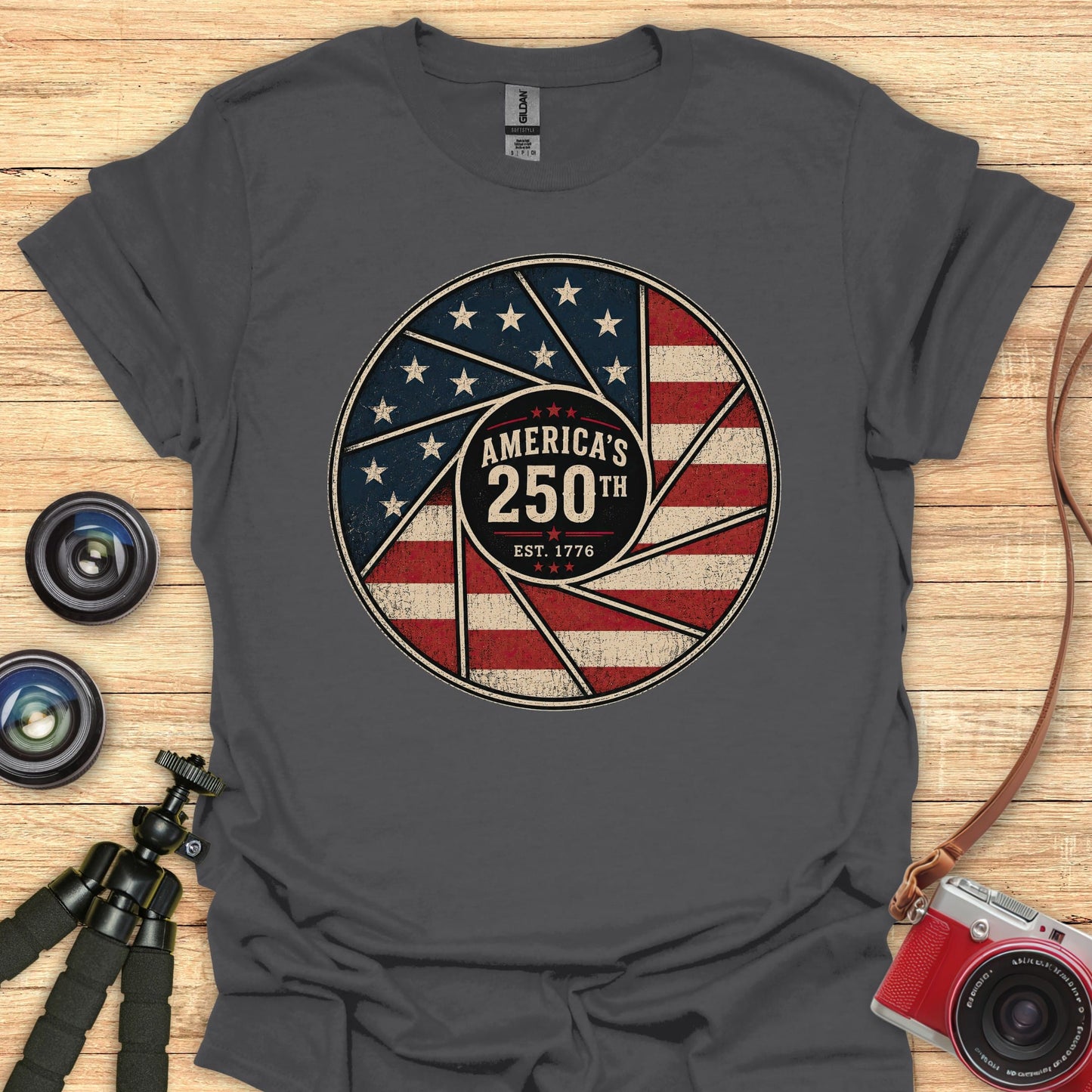 Aperture 250th EST 1776 T-Shirt