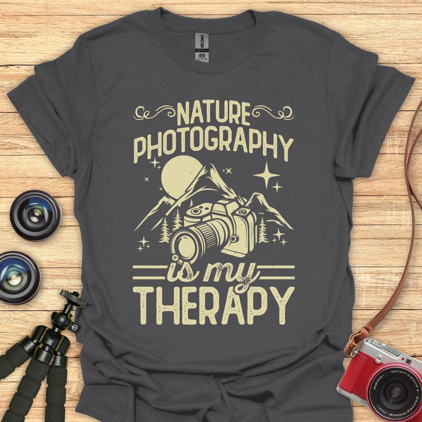Nature Photography Is My Therapy T-Shirt