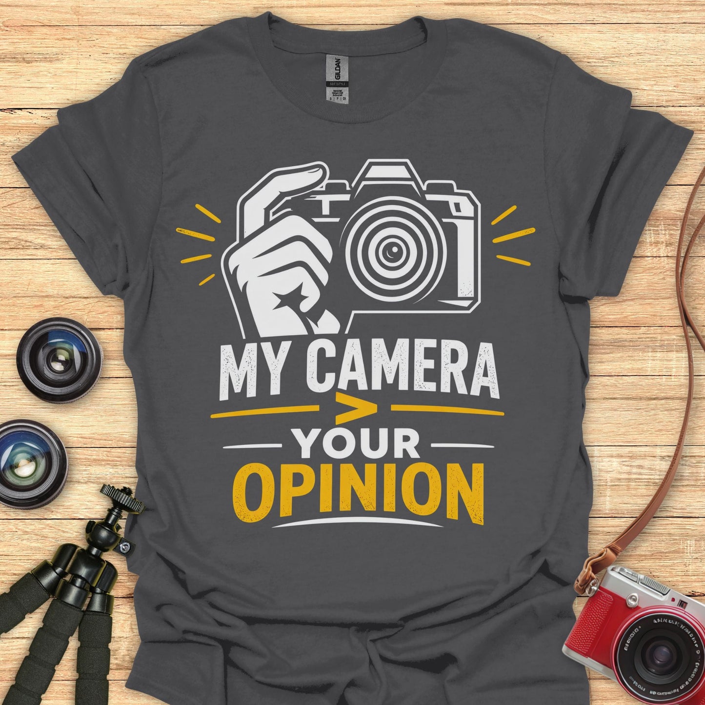 My Camera Your Opinion T-Shirt