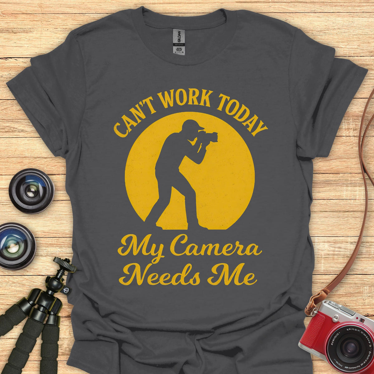 Camera Needs Me T-Shirt