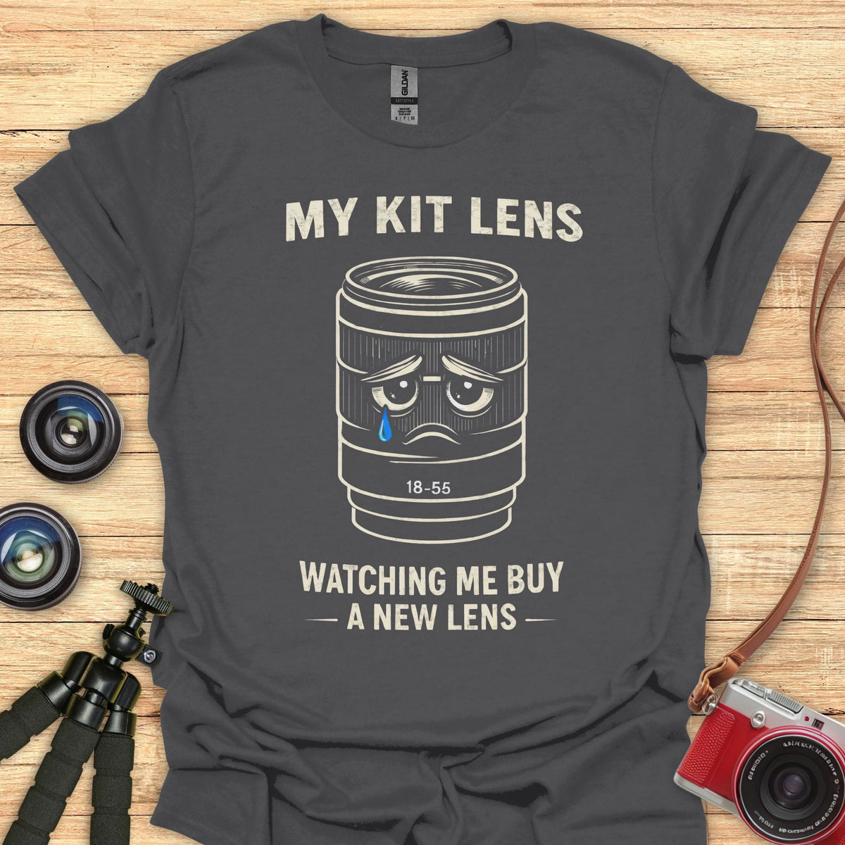 Sad Kit lens T-Shirt