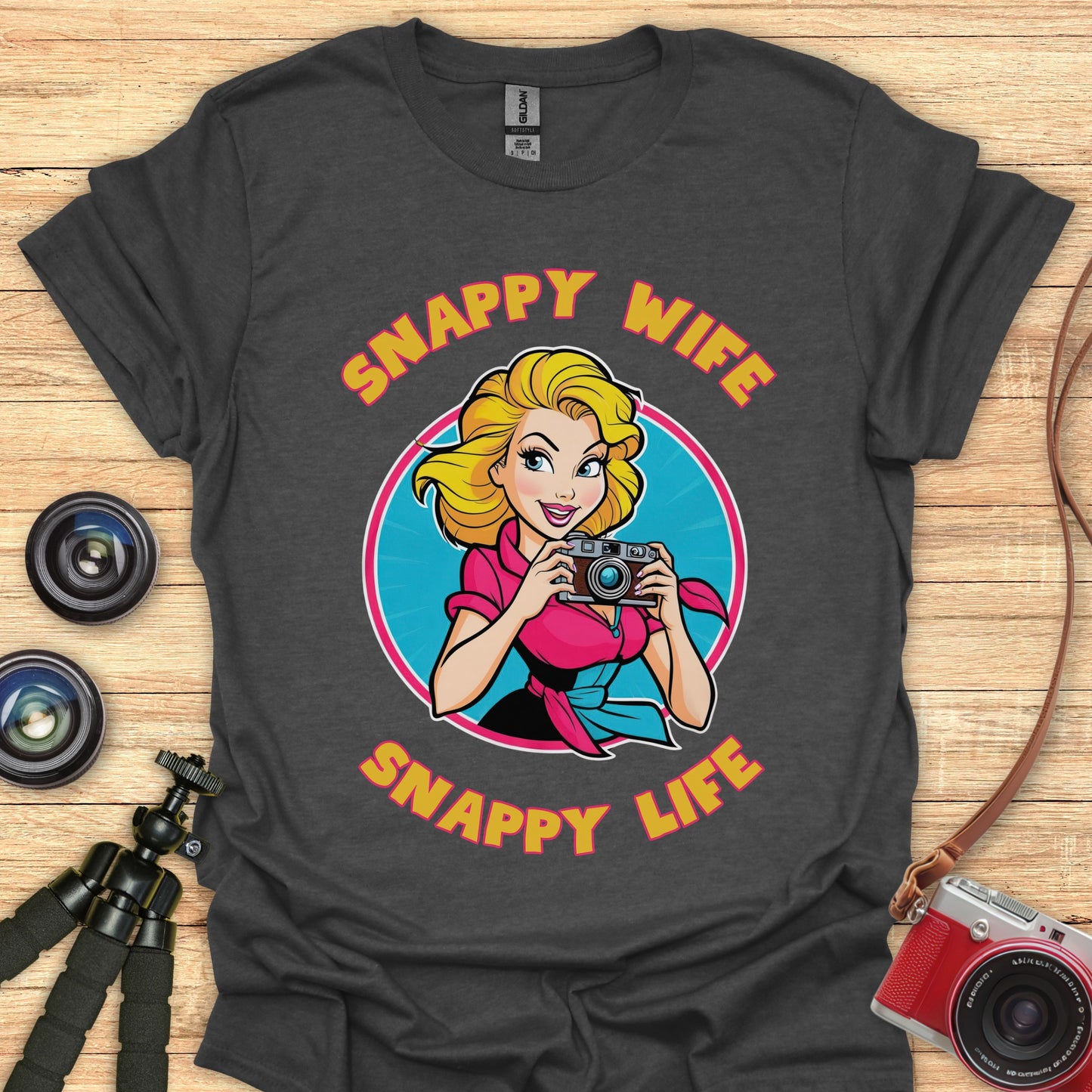Snappy Wife Snappy Life T-Shirt