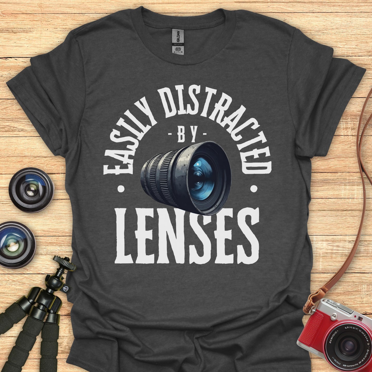 Easily Distracted By Lenses T-Shirt