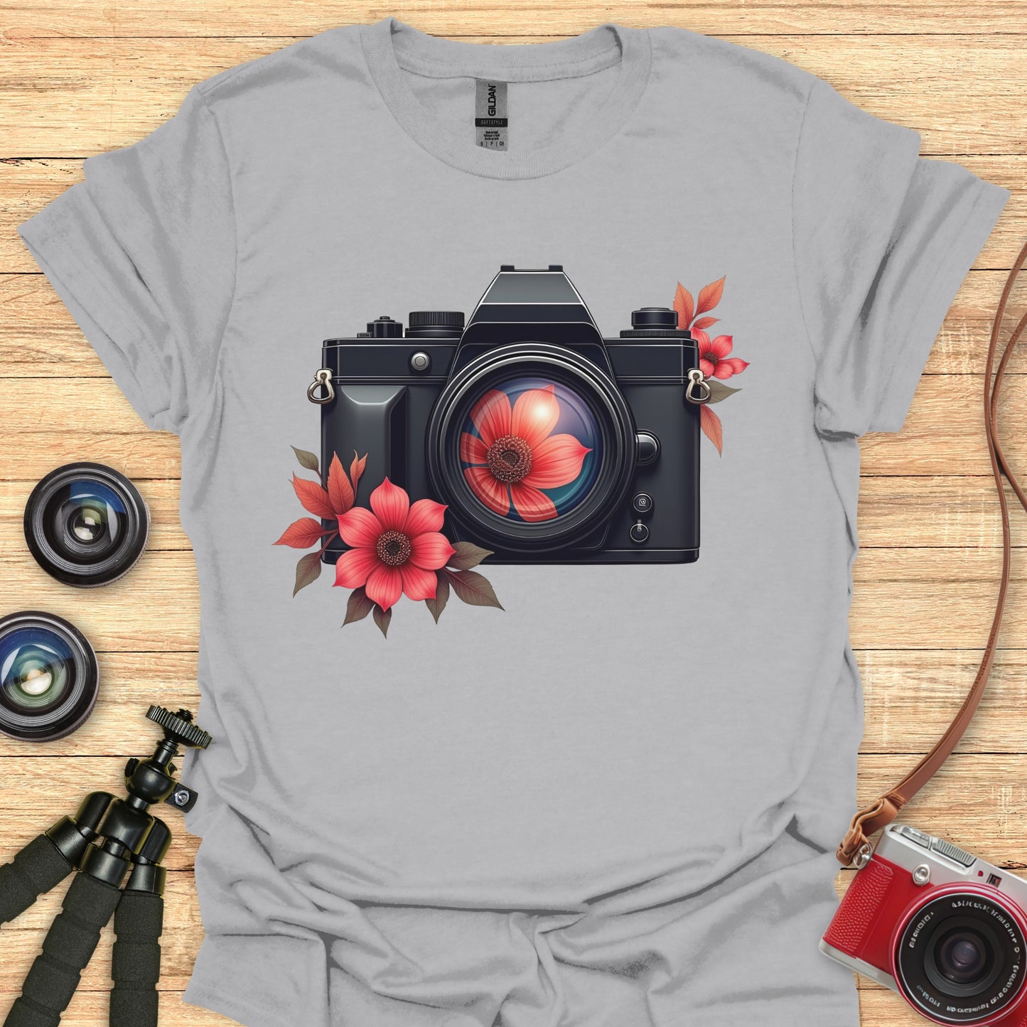 Flower Focused T-Shirt