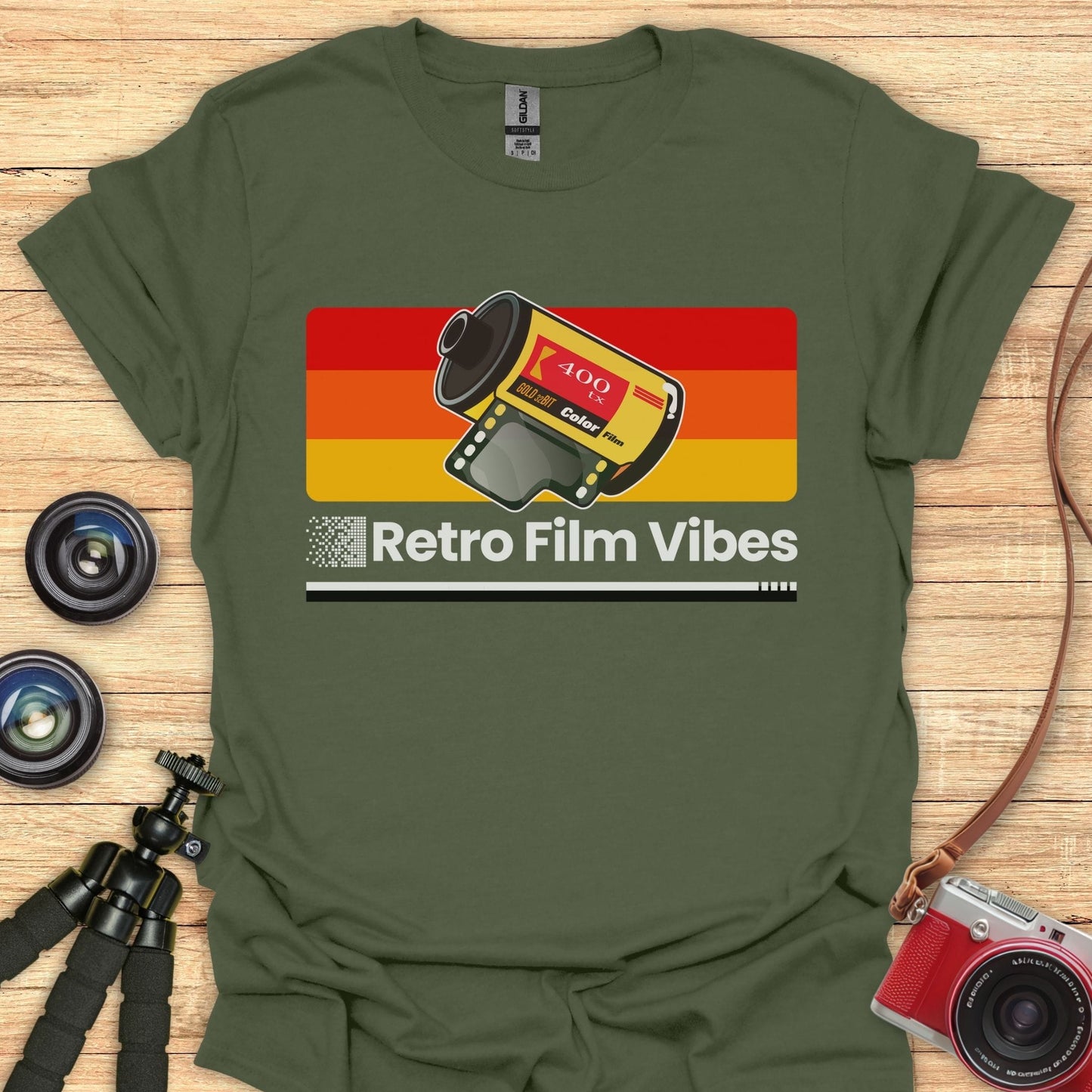 Retro Film Vibes T-Shirt