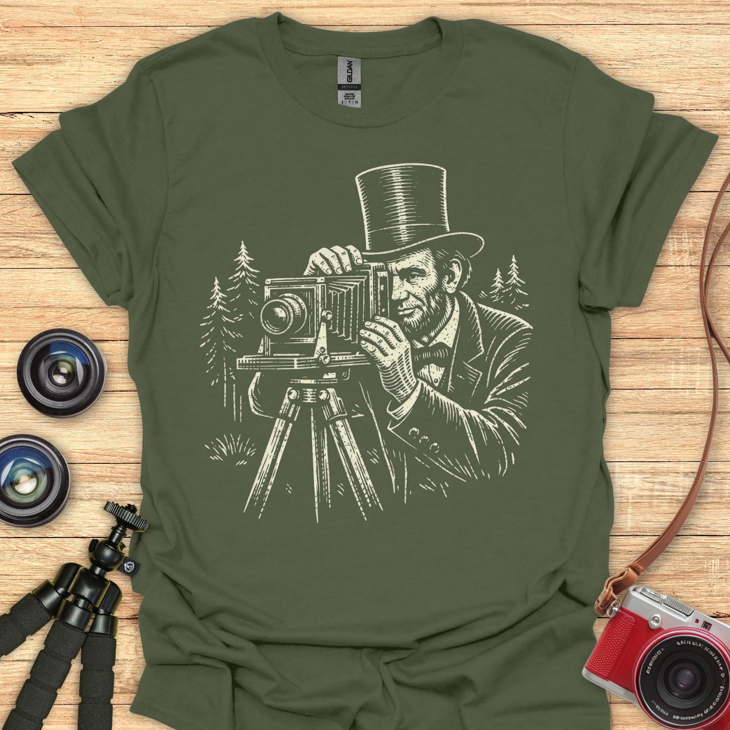 Lincoln Landscape Photog T-Shirt